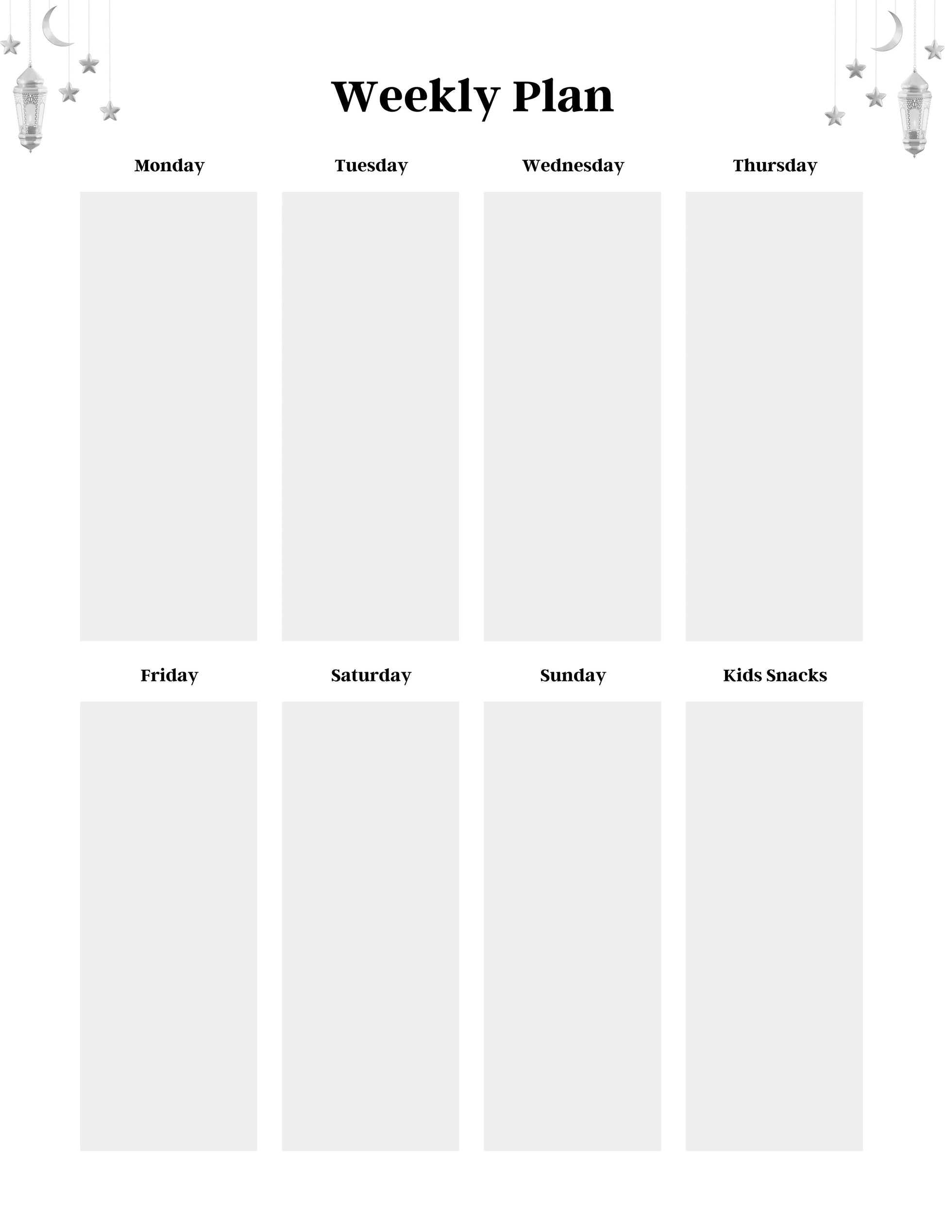 Ramadan Planner Canva KDP Planner - CraftNest - Digital Crafting and Art