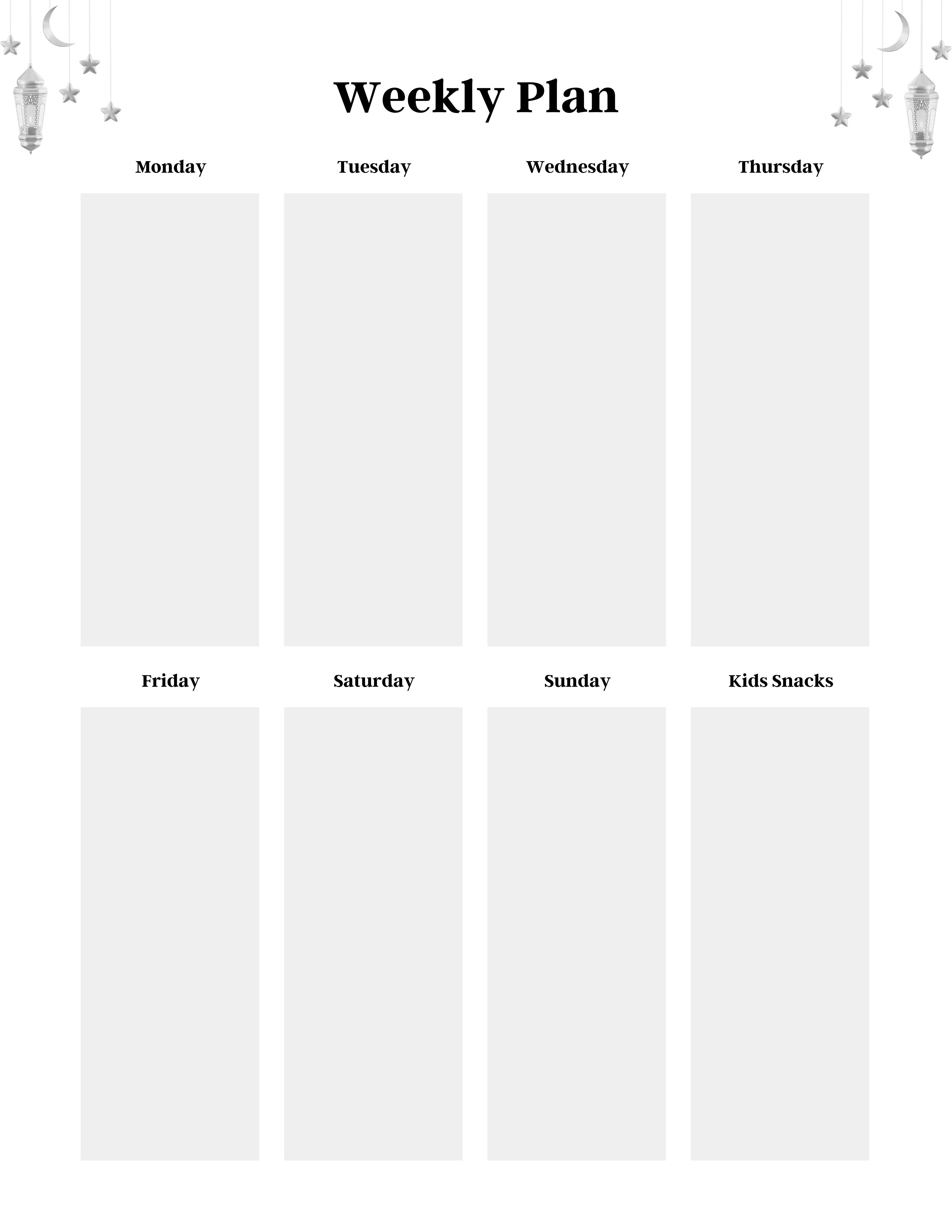 Ramadan Planner Canva KDP Planner - CraftNest - Digital Crafting and Art