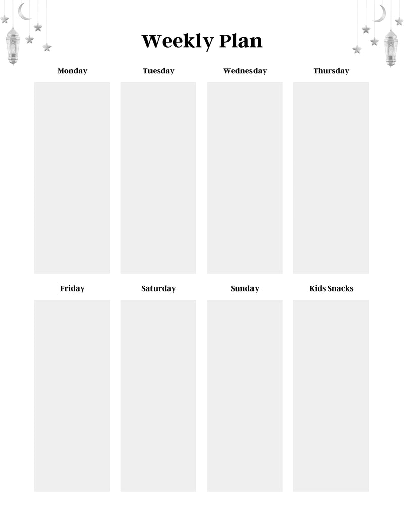 Ramadan Planner Canva KDP Planner - CraftNest - Digital Crafting and Art