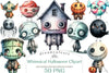 Whimsical Halloween Clipart Bundle