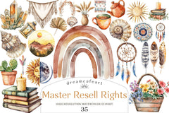 Master Resell Rights Clipart Bundle - CraftNest - Digital Crafting and Art