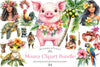 Moana Clipart Bundle for Creative Projects