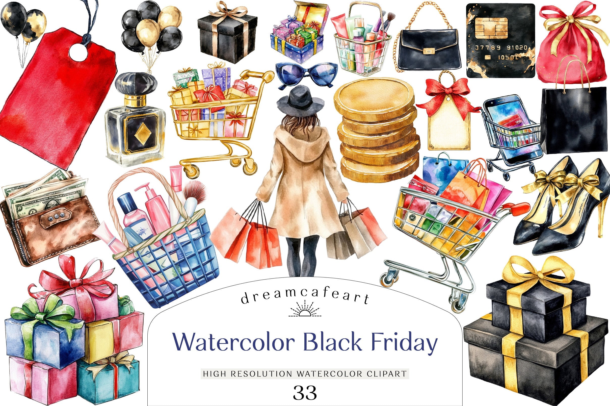Black Friday Clipart Bundle