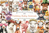 Holiday Baby Animals Clipart Bundle