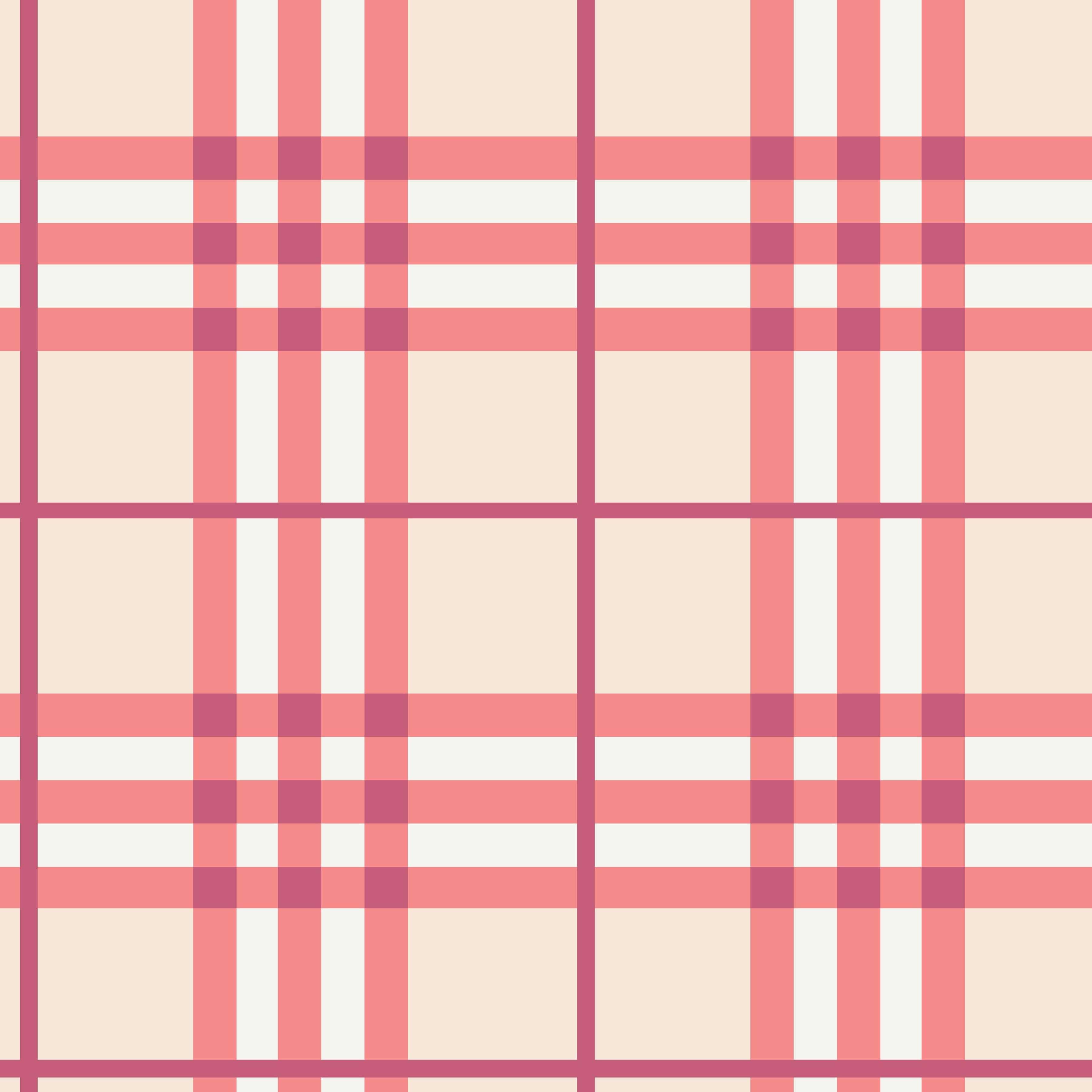 Fall Tartan Seamless Digital Paper
