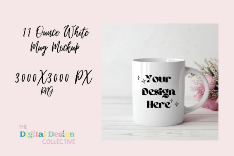 White Mug Mockup - CraftNest - Digital Crafting and Art