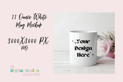White Mug Mockup - CraftNest - Digital Crafting and Art