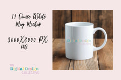 White Mug Mockup - CraftNest - Digital Crafting and Art