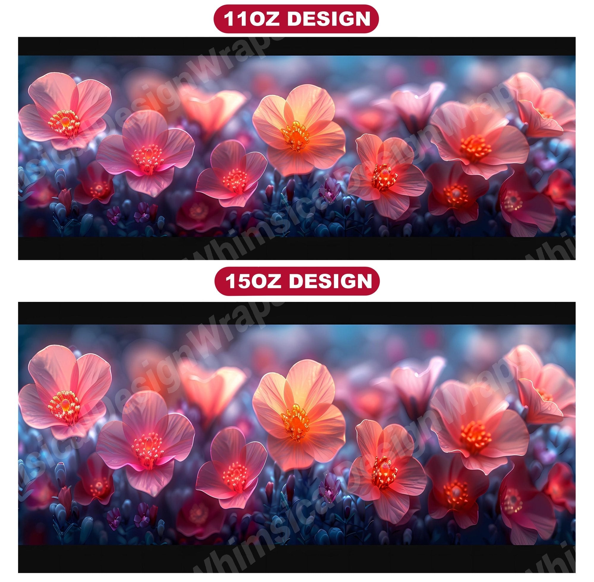 Flower Gothic 3 Mug Wrap