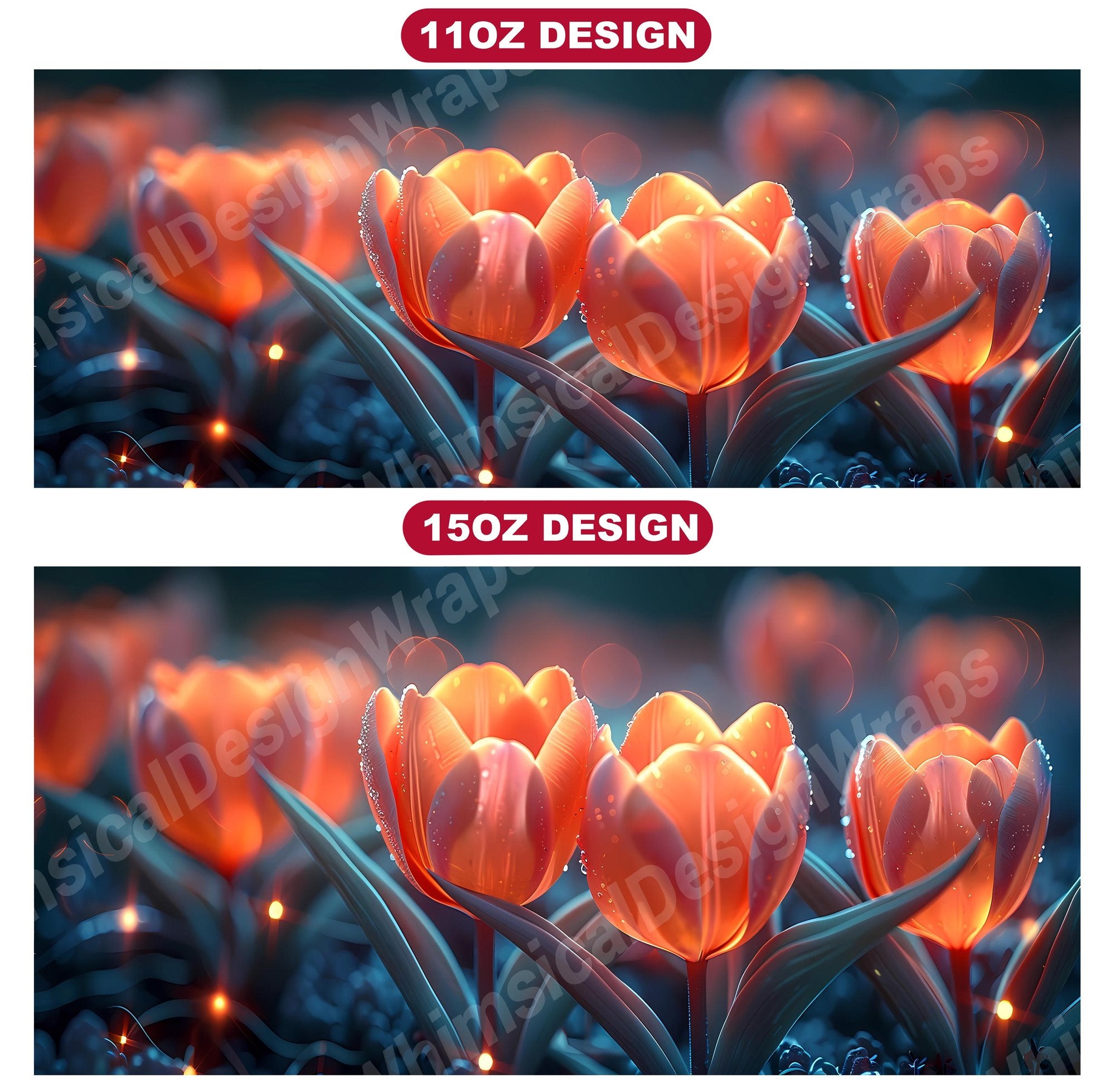 Flower Tulips 7 Mug Wrap