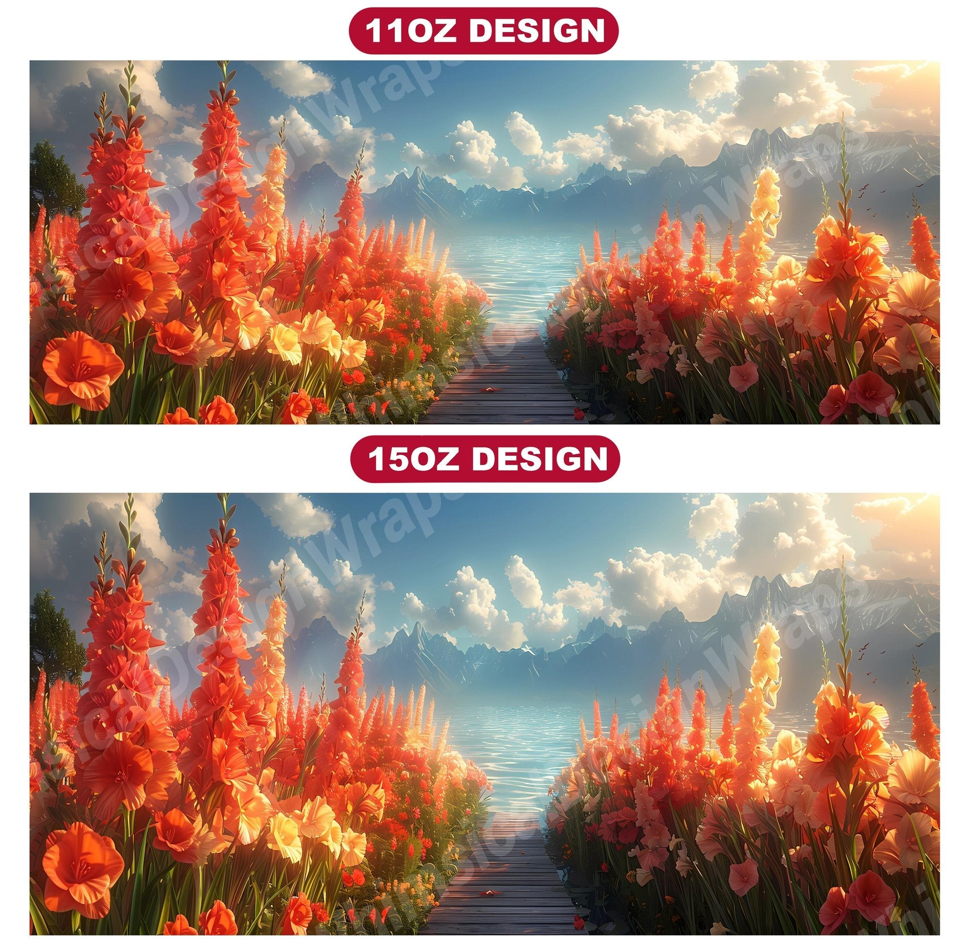 Flower Gladiolus 3 Mug Wrap