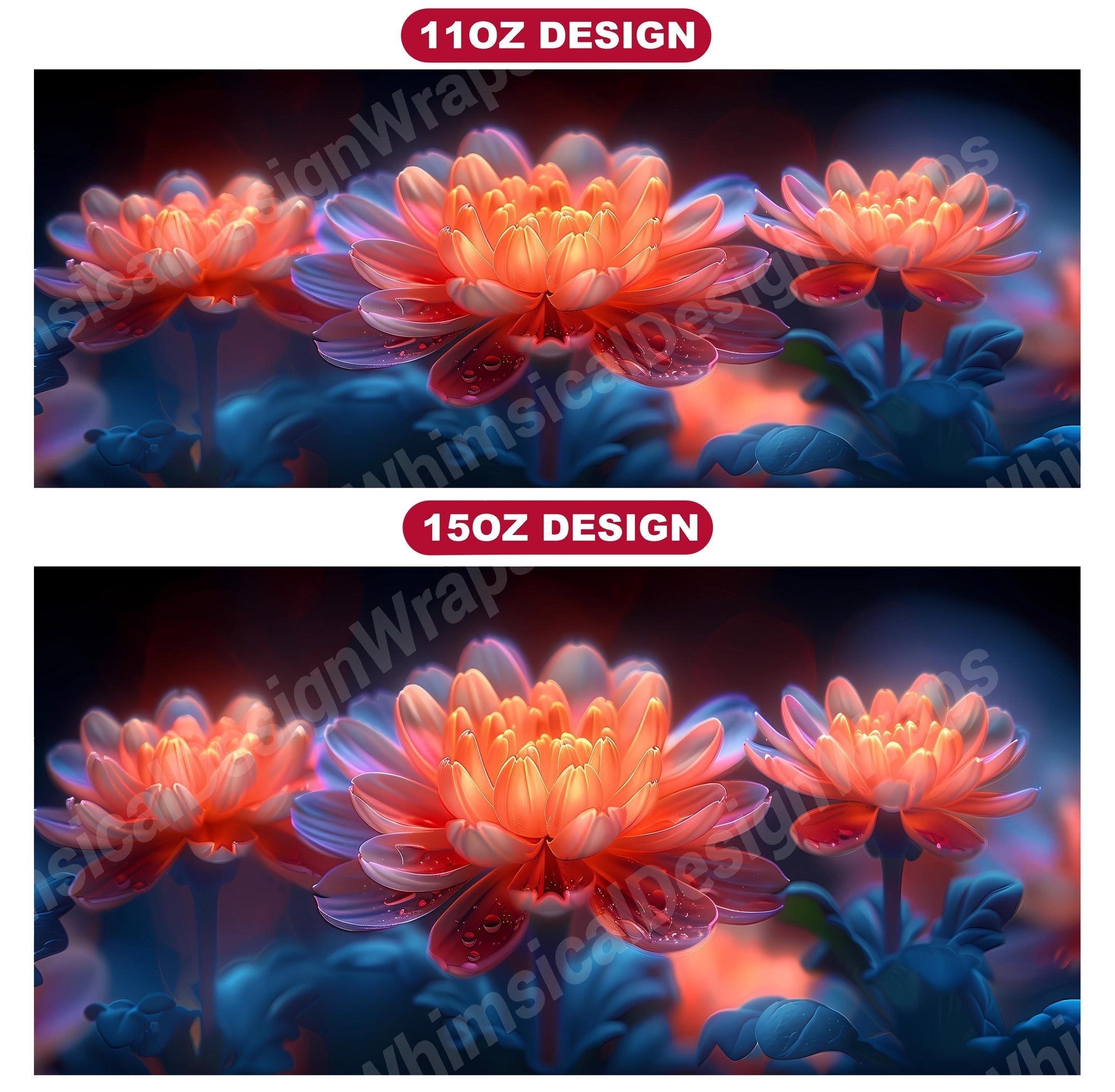 Flower Chrysanthemums 6 Mug Wrap