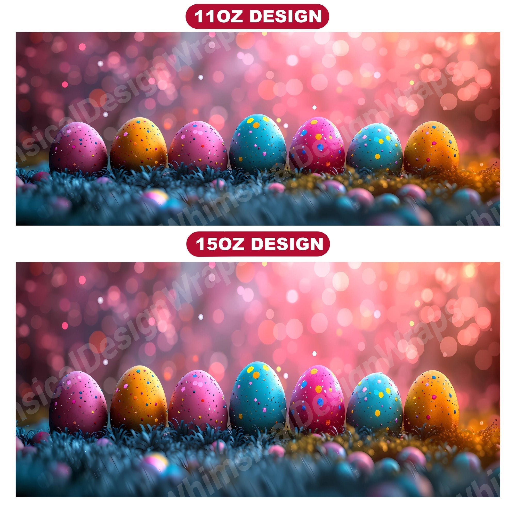 Neon Easter 3 Mug Wrap