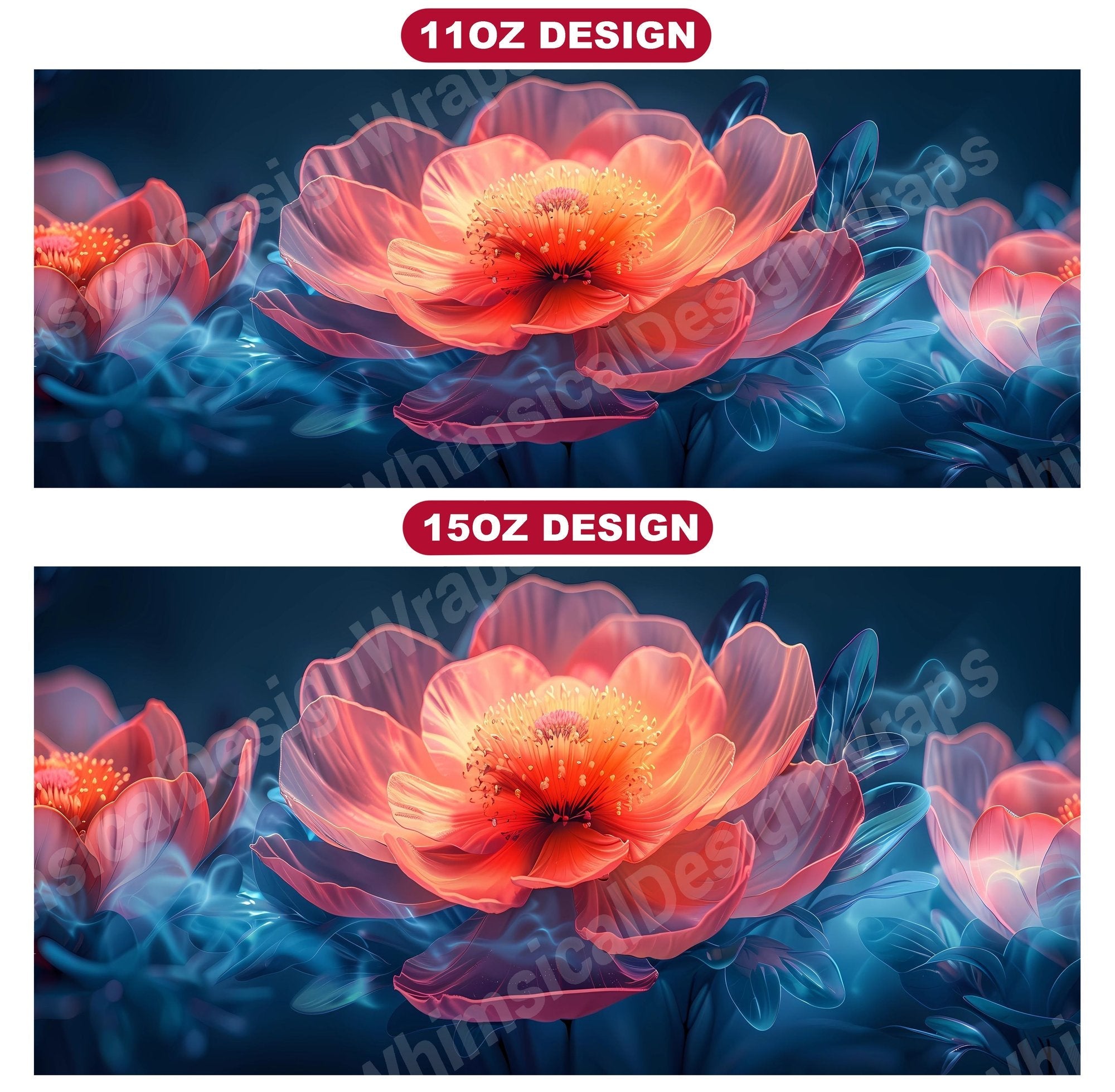 Flower Minimalist 2 Mug Wrap