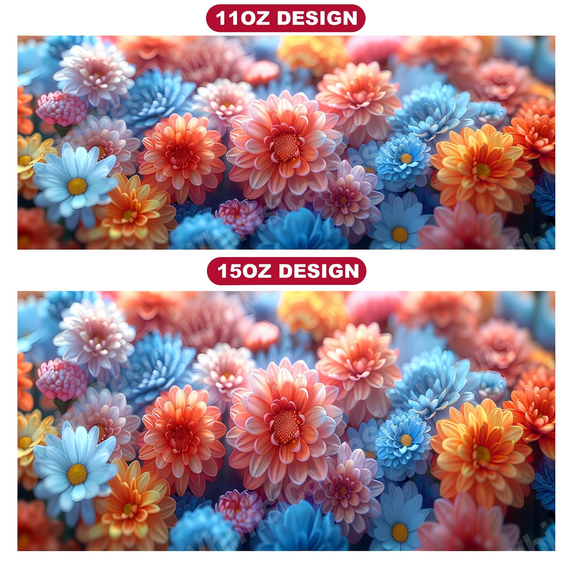 Flower Chrysanthemums 1 Mug Wrap