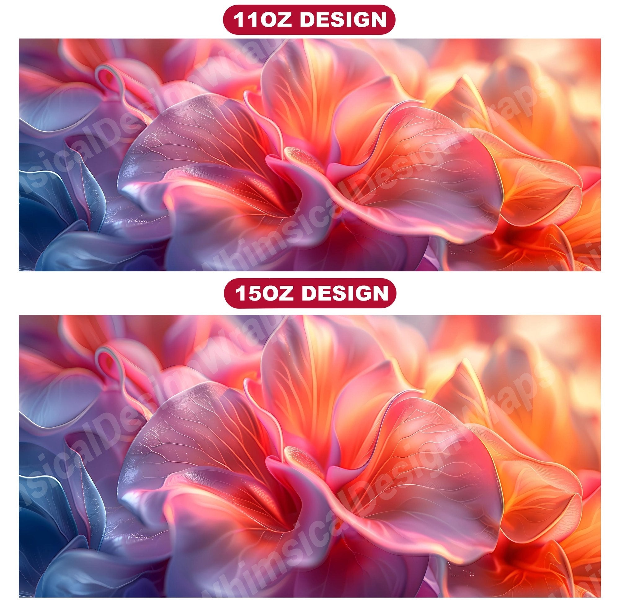 Flower Gardenias 4 Mug Wrap