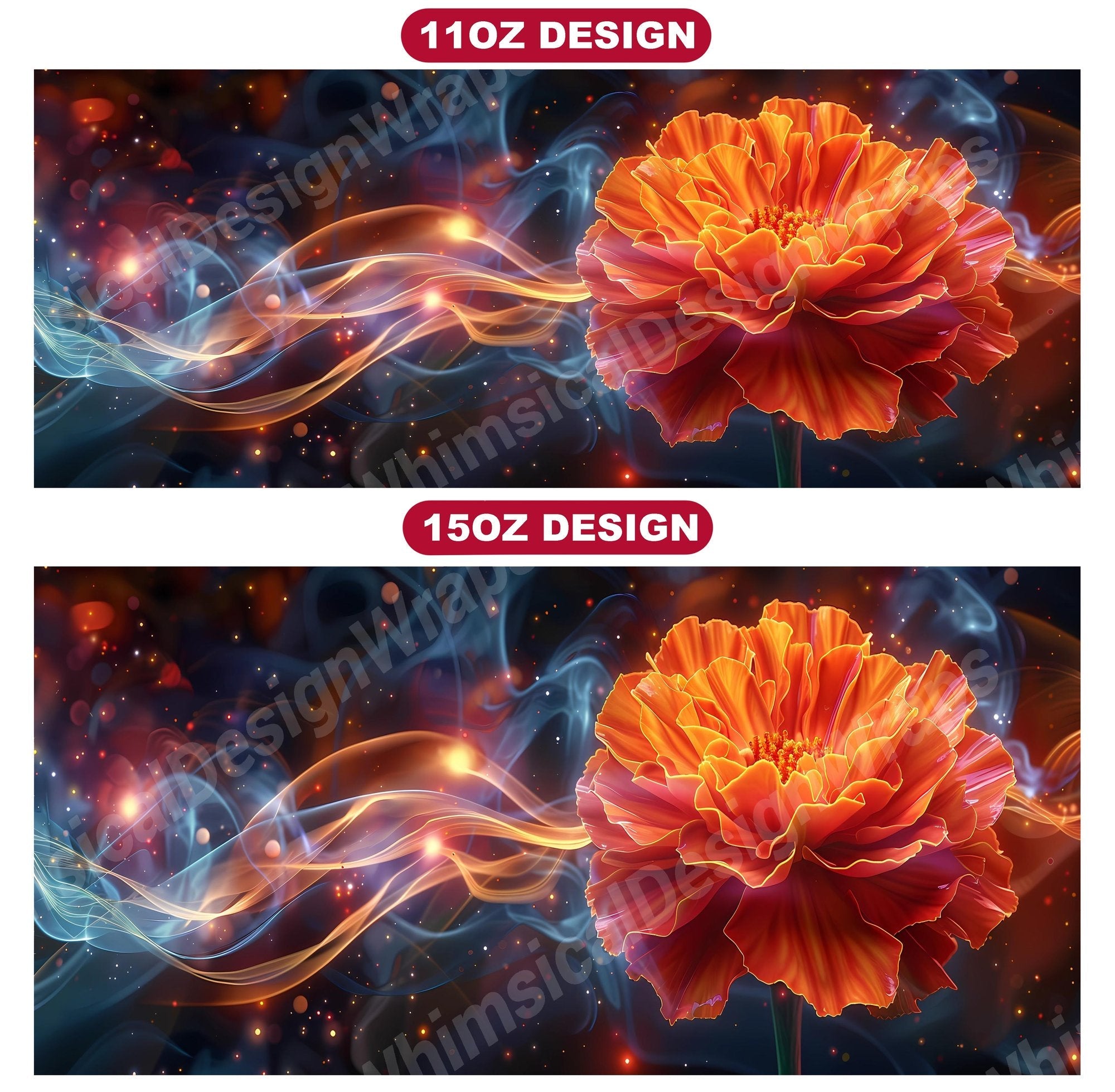 Flower Marigolds 1 Mug Wrap