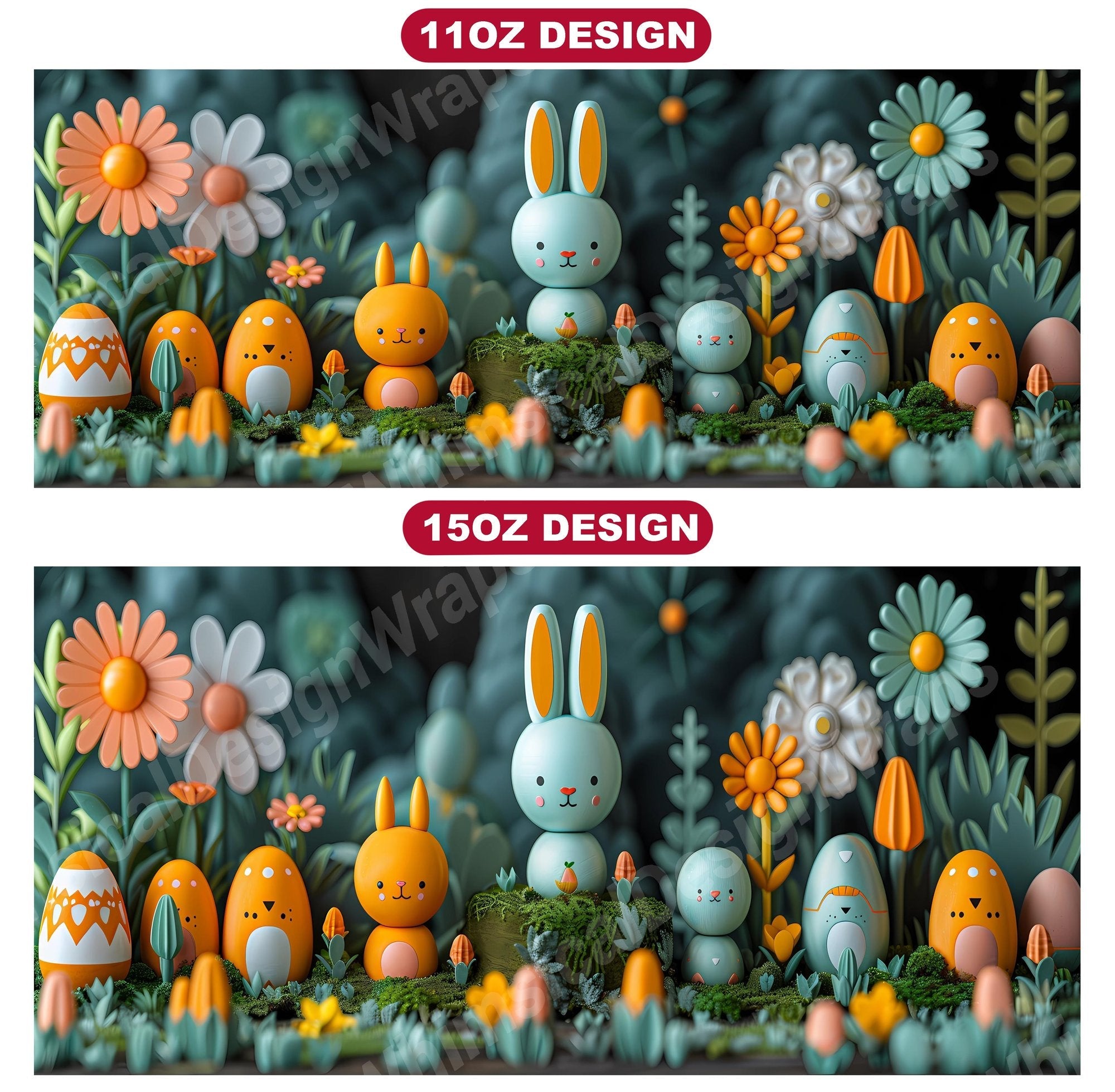 Japandi Easter 1 Mug Wrap