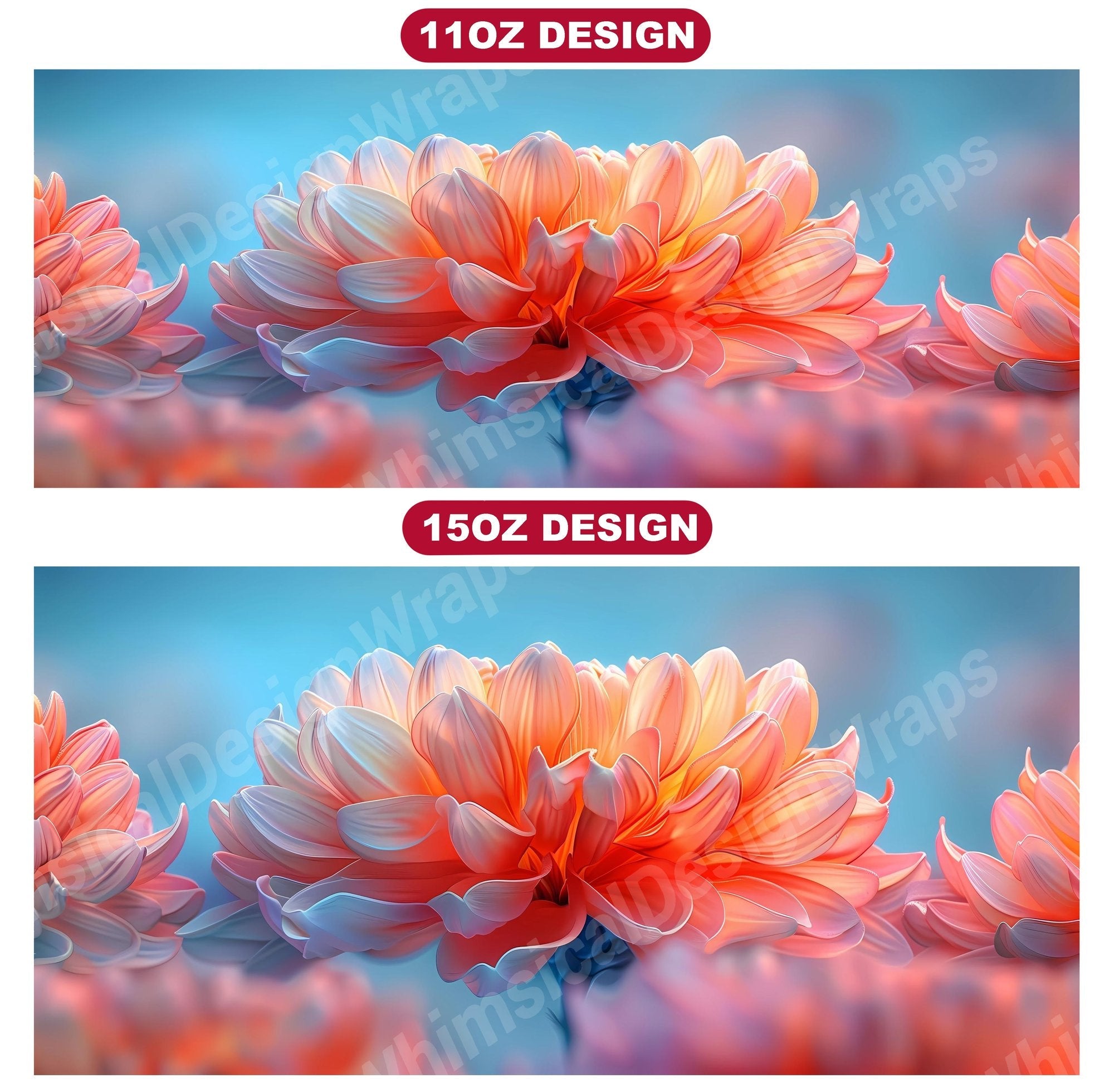 Flower Chrysanthemums 2 Mug Wrap