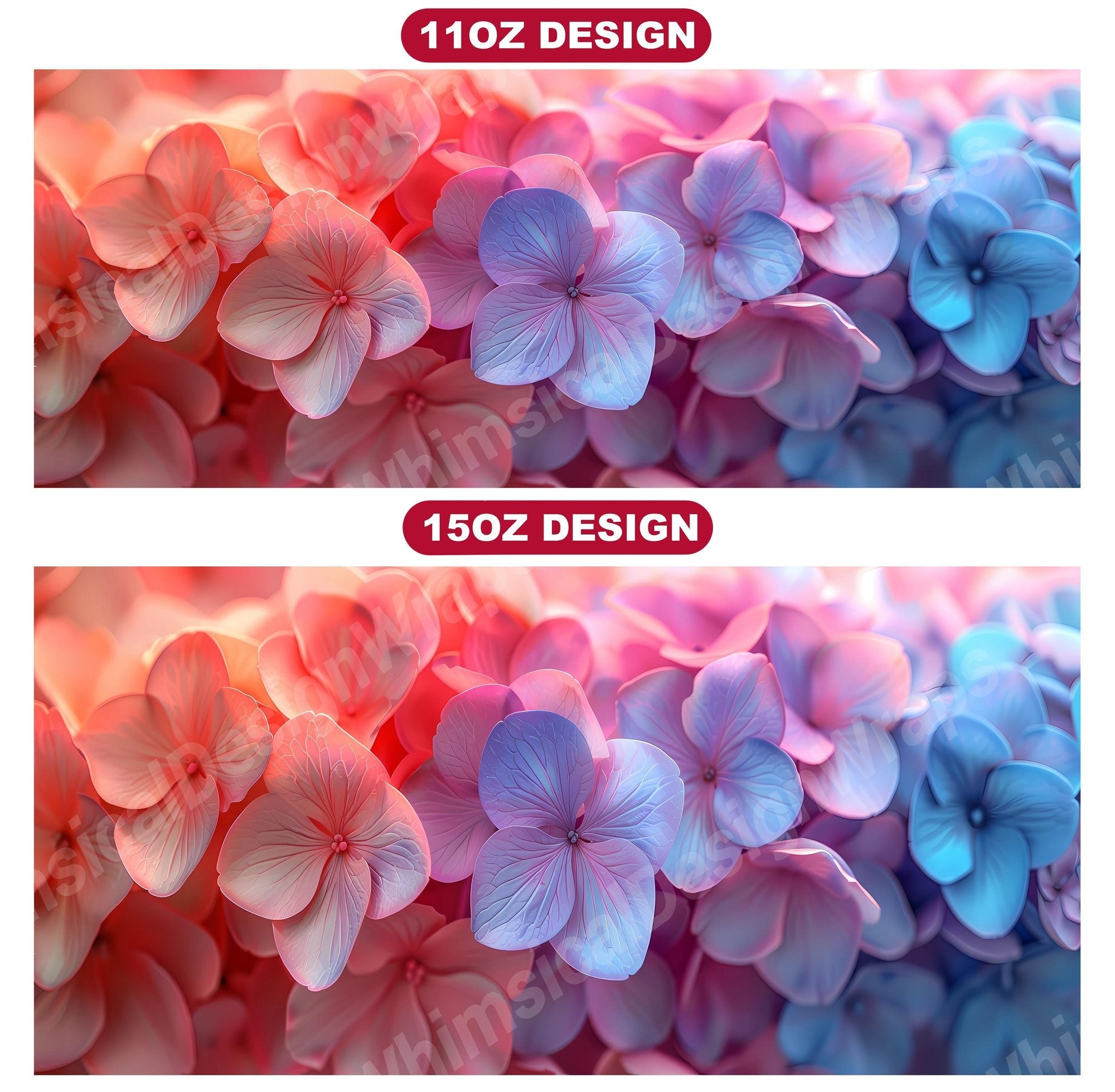 Flower Pastel 3 Mug Wrap