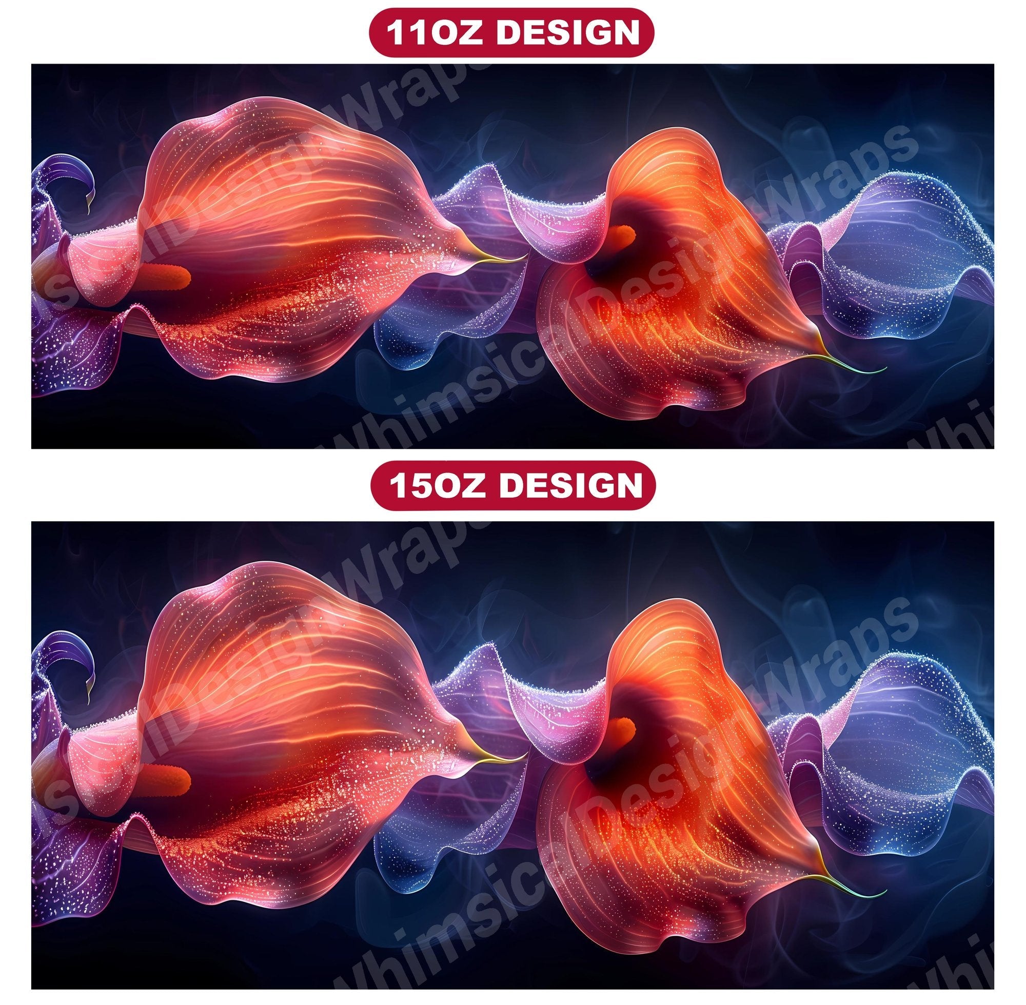 Flower Calla 2 Mug Wrap