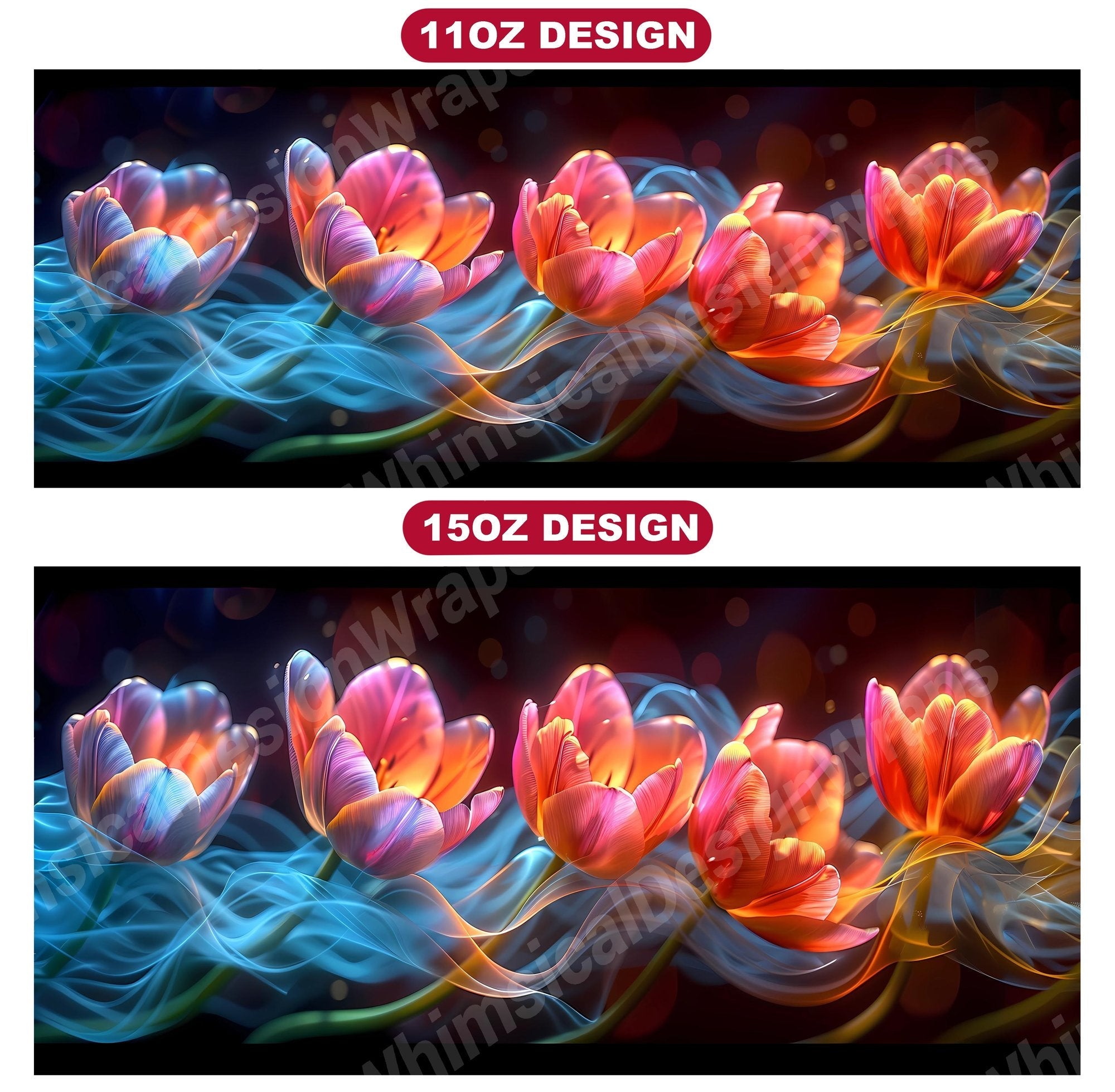 Flower Tulips 1 Mug Wrap