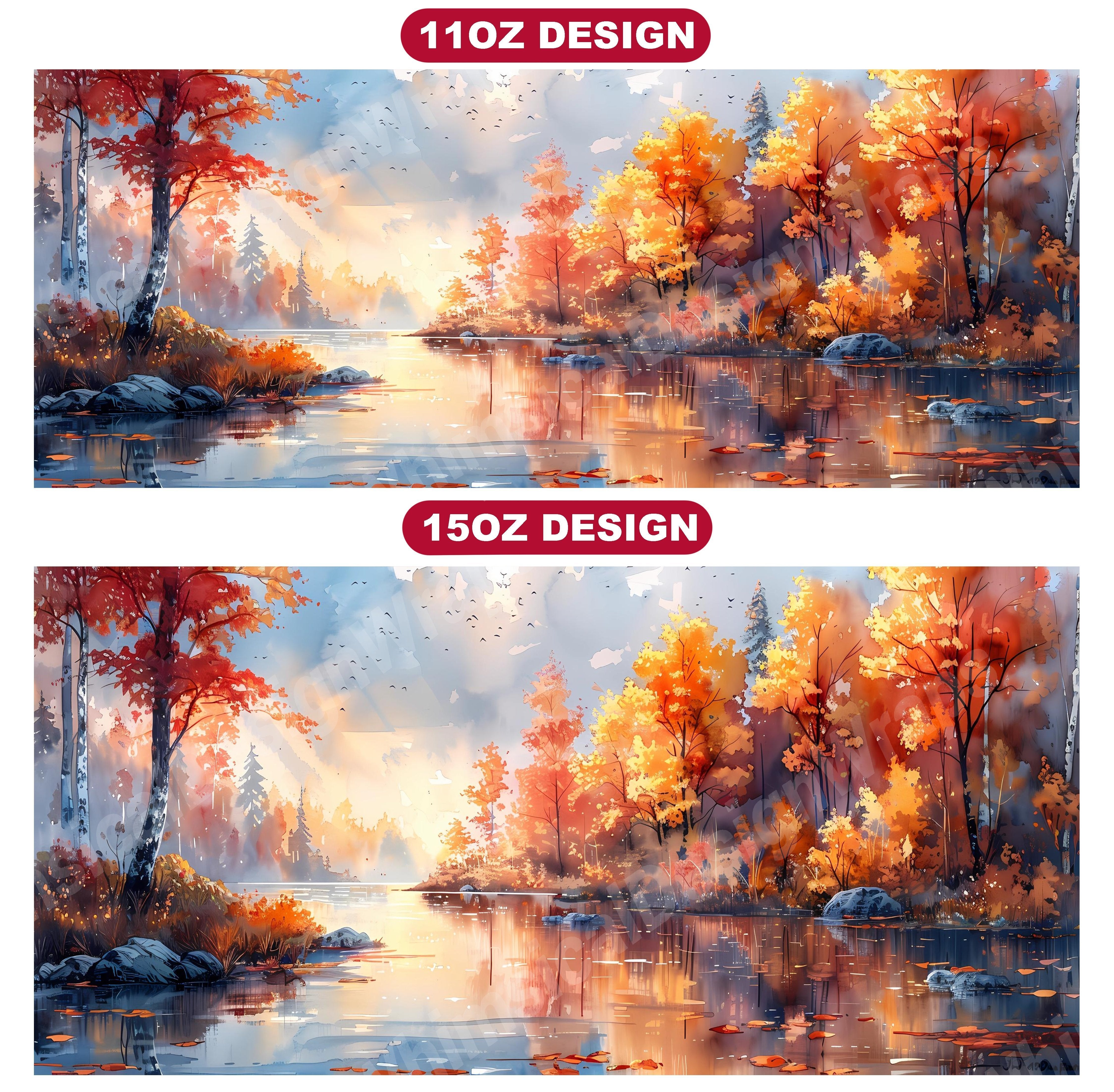 Watercolor Painting 3 Mug Wrap
