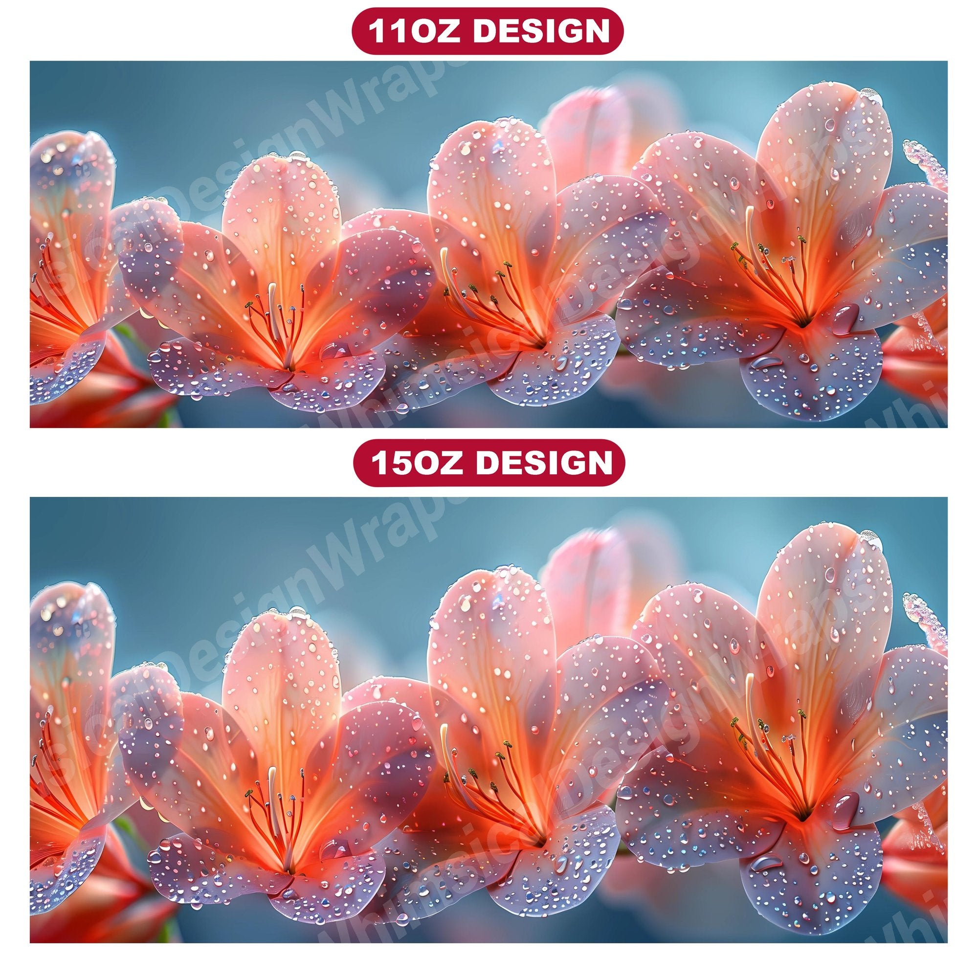 Flower Azaleas 3 Mug Wrap