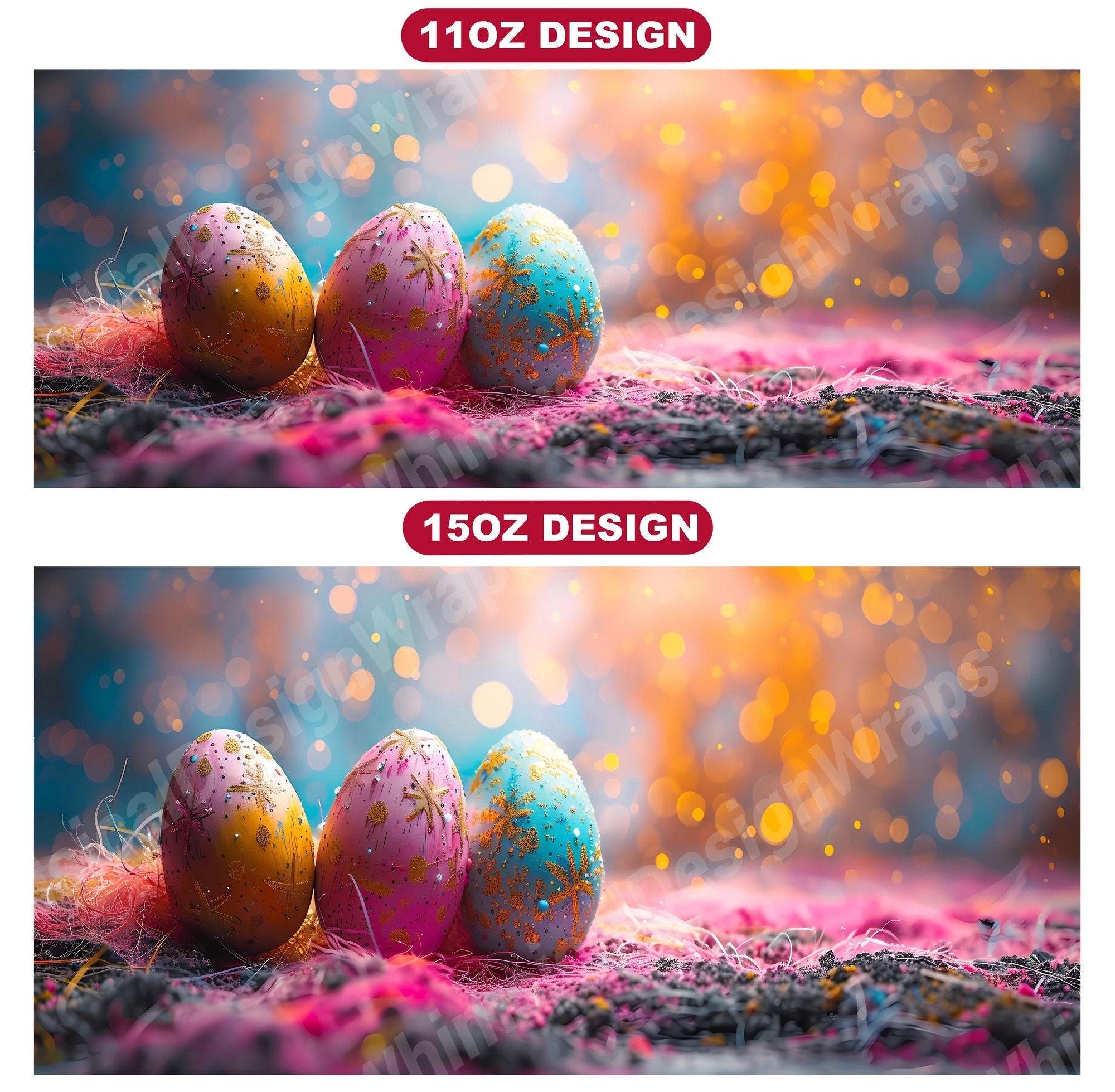 Boho Easter 2 Mug Wrap
