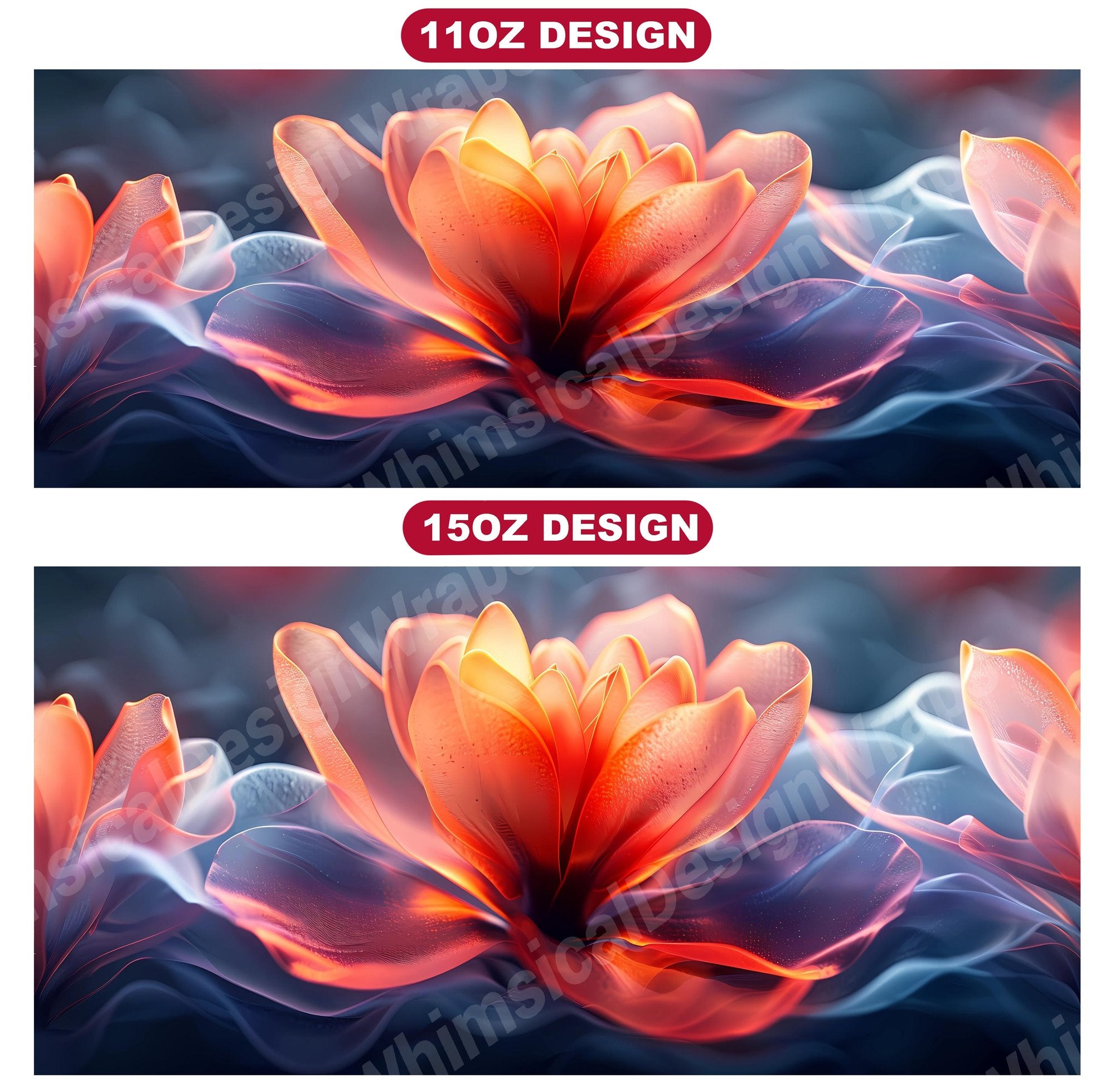 Flower Minimalist 5 Mug Wrap
