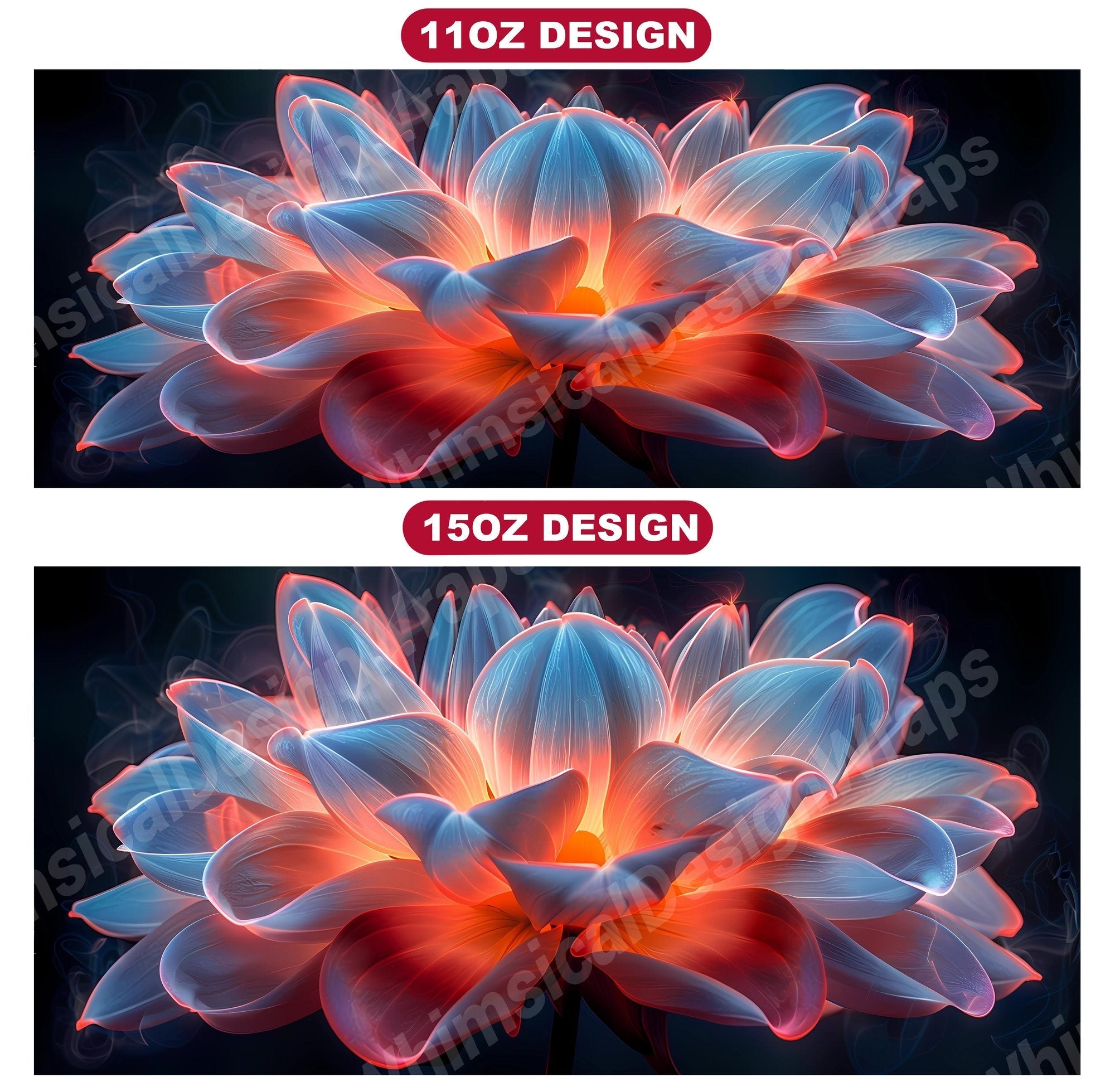 Flower Dahlias 6 Mug Wrap