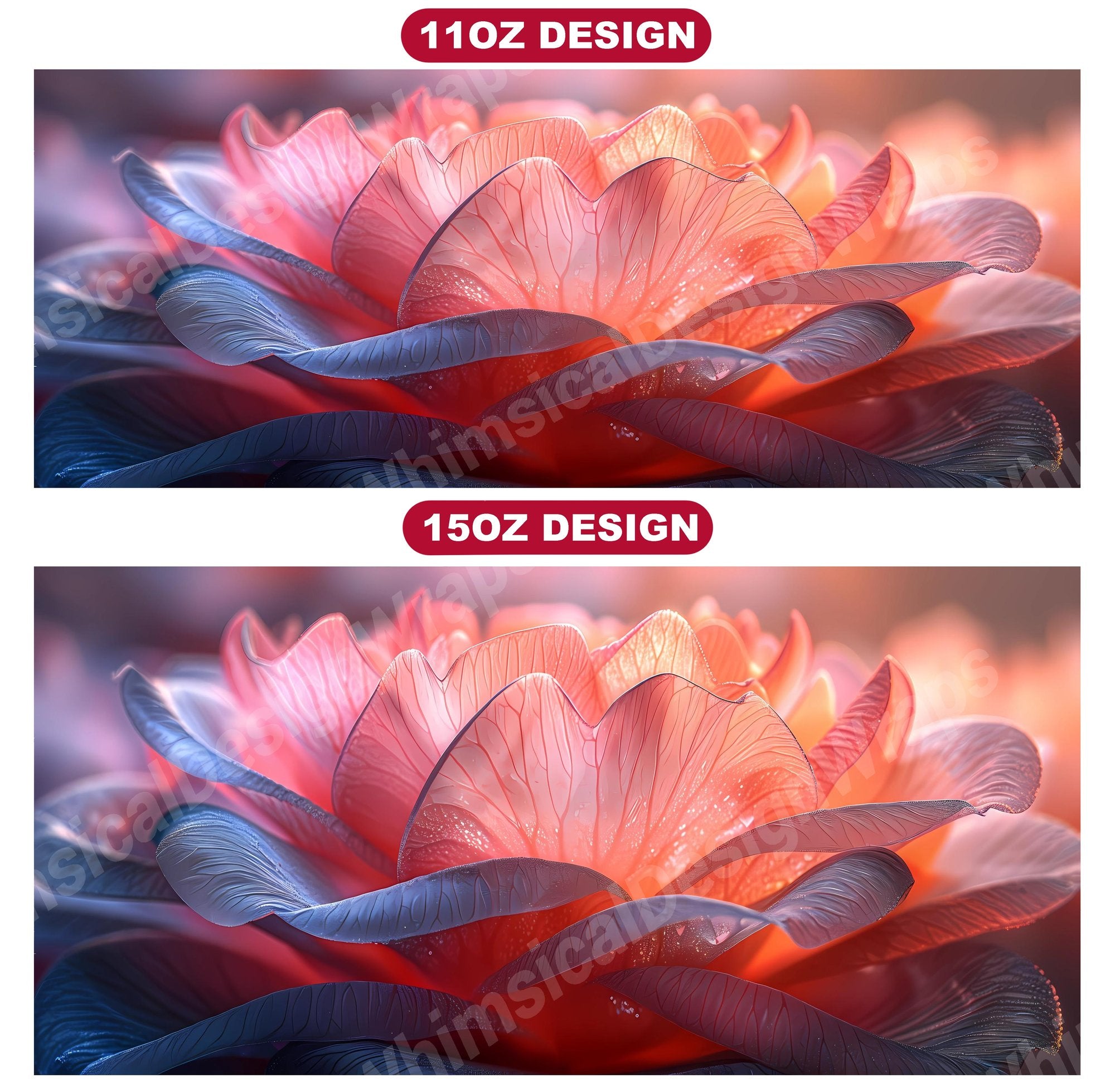 Flower Camellias 7 Mug Wrap