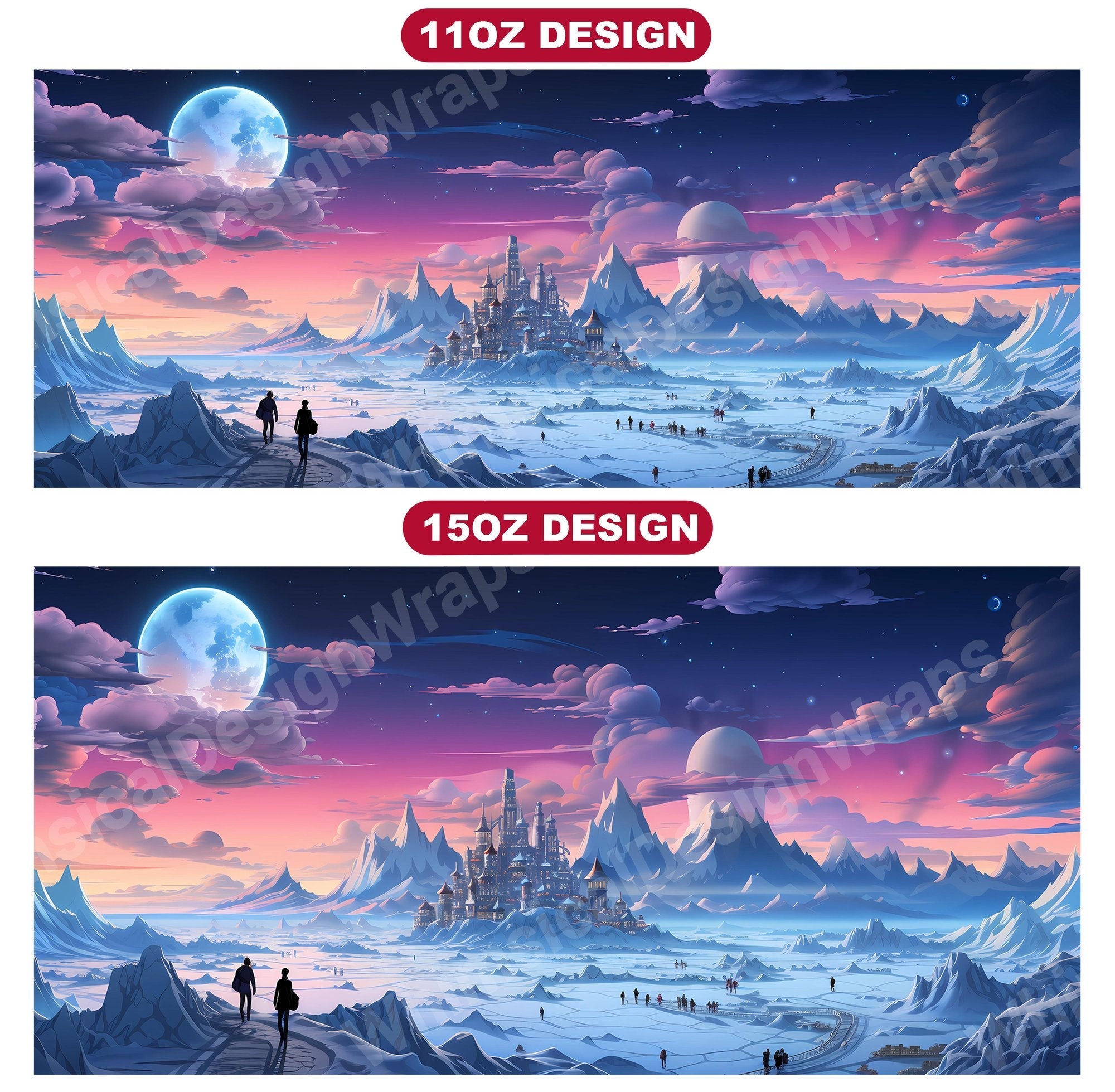 Winter Landscapes Mug Wrap