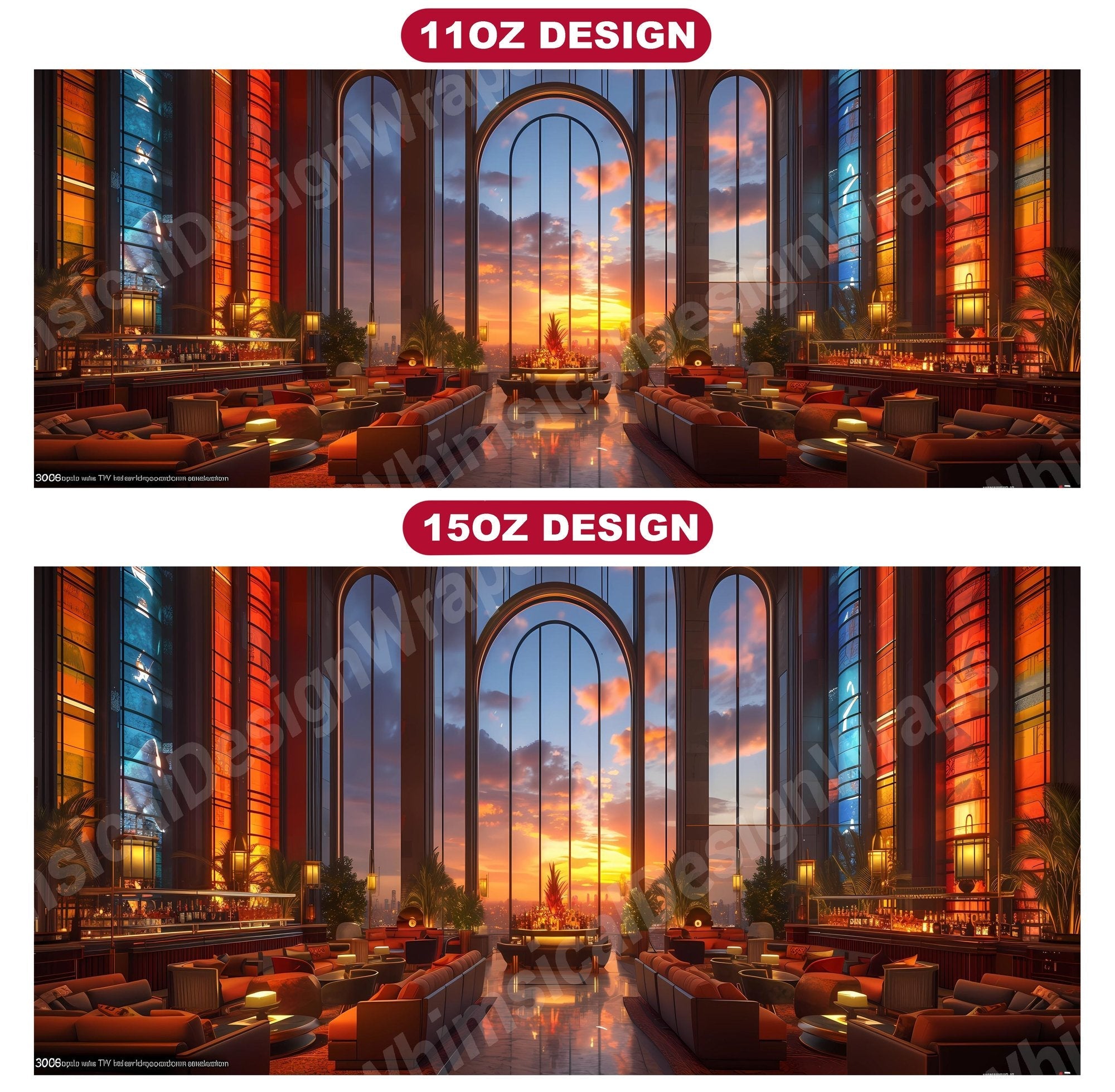 Art Deco 3 Mug Wrap