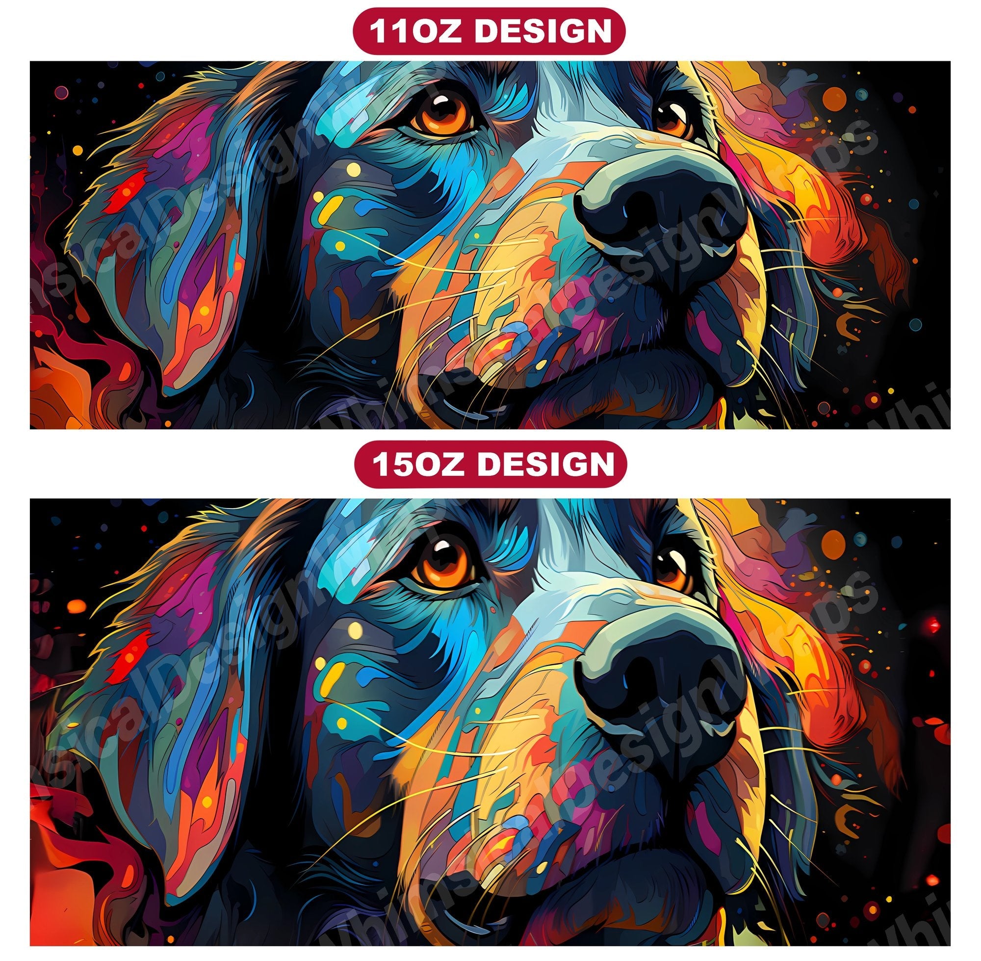 Kawaii Dog 2 Mug Wrap