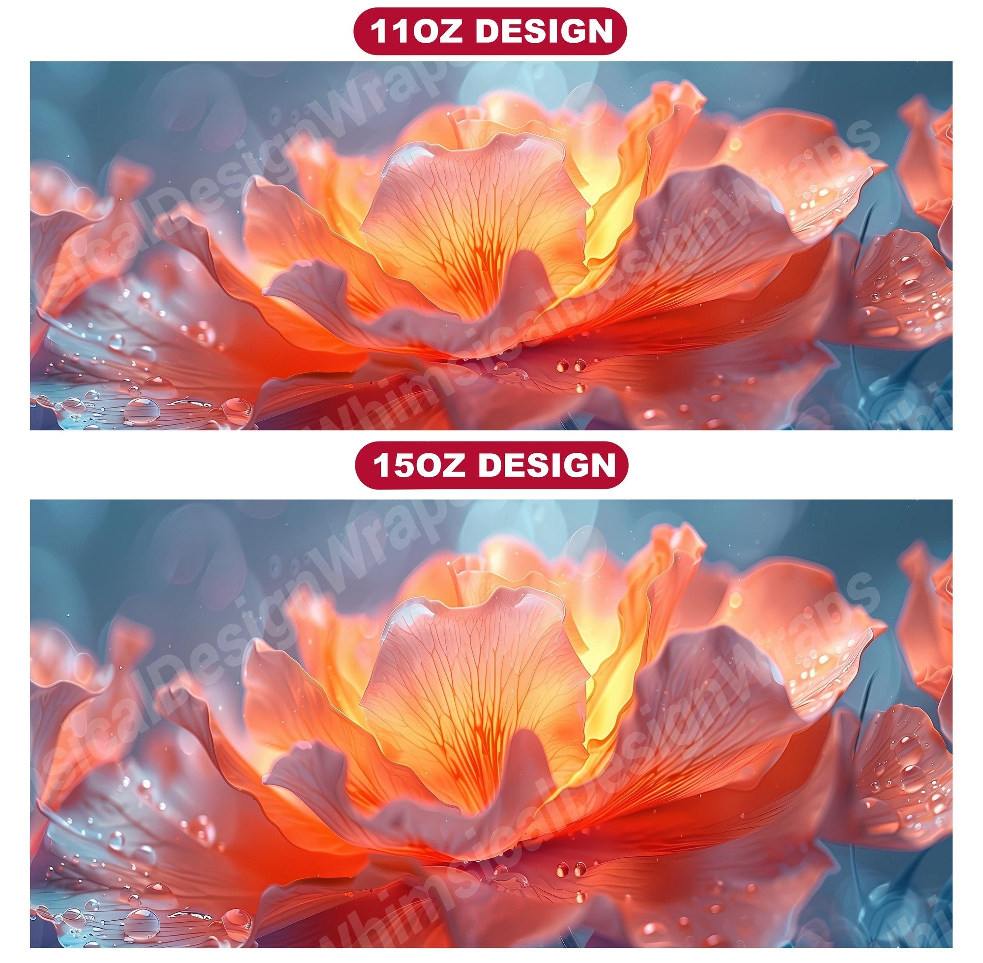 Flower Marigolds 2 Mug Wrap