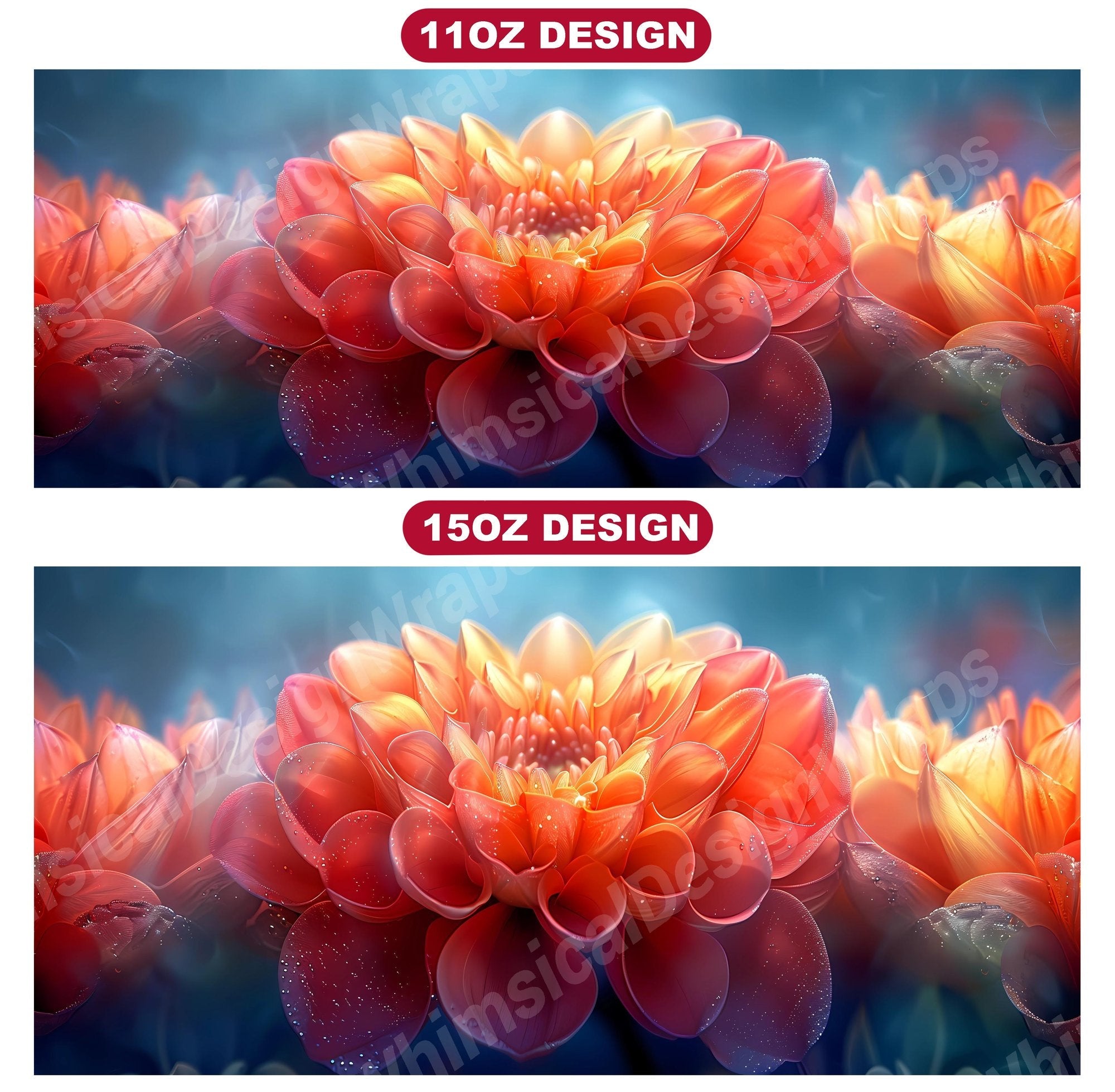 Flower Chrysanthemums 3 Mug Wrap