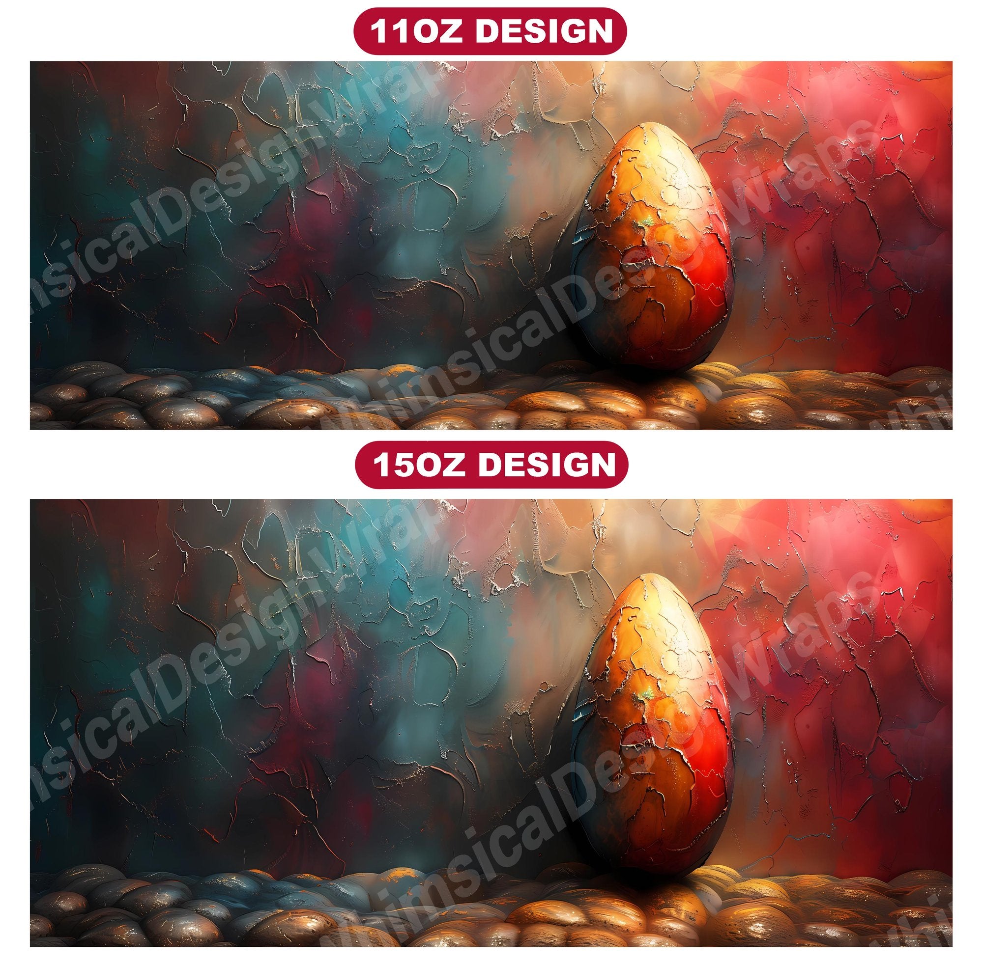 Grunge Easter 1 Mug Wrap