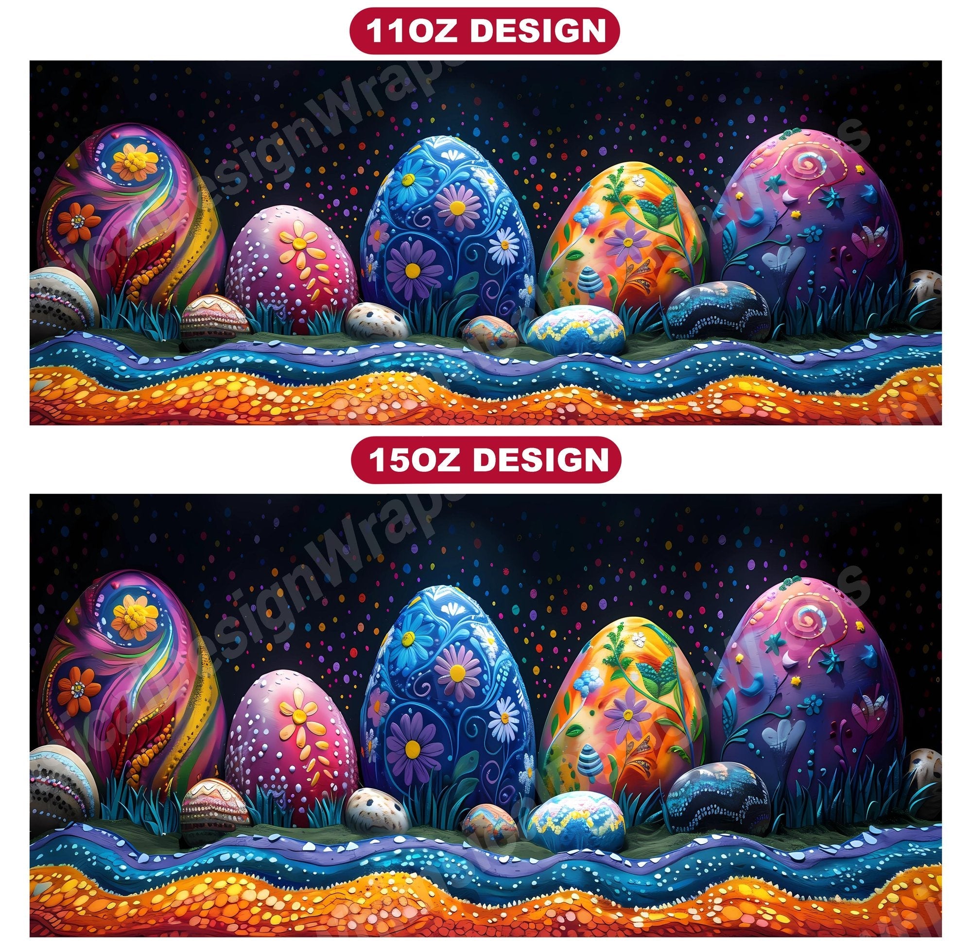 Chalkboard Easter 1 Mug Wrap