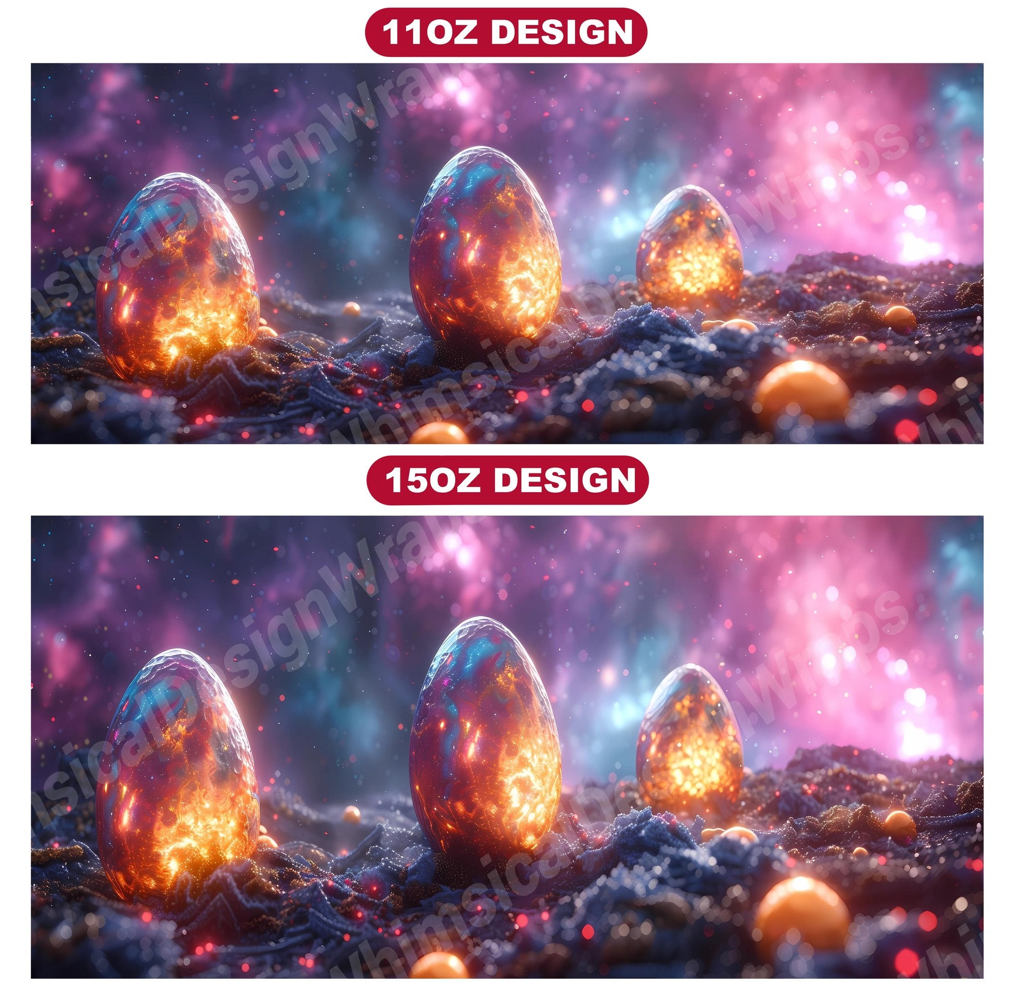 Cosmic Easter 4 Mug Wrap
