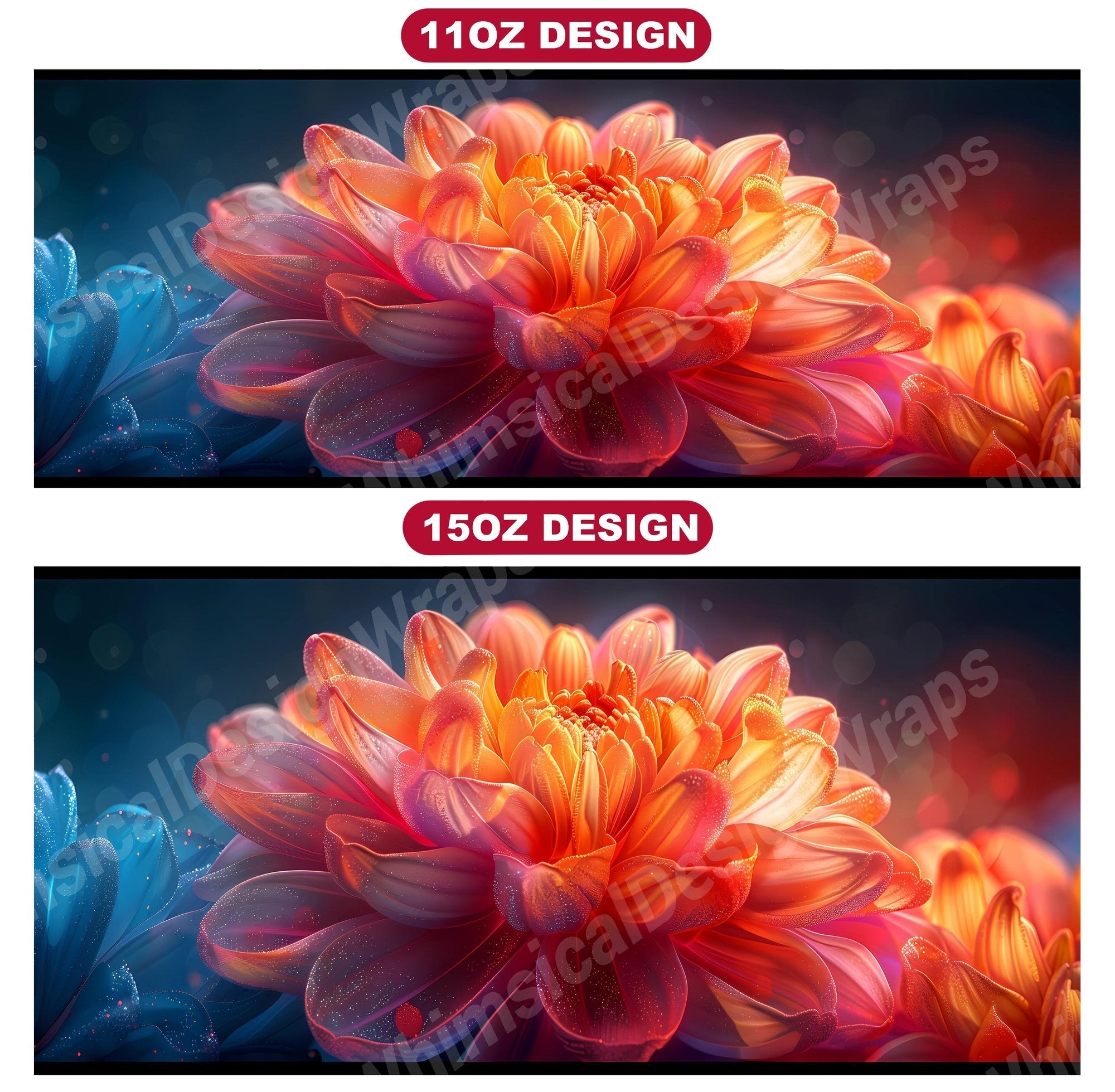 Flower Chrysanthemums 7 Mug Wrap