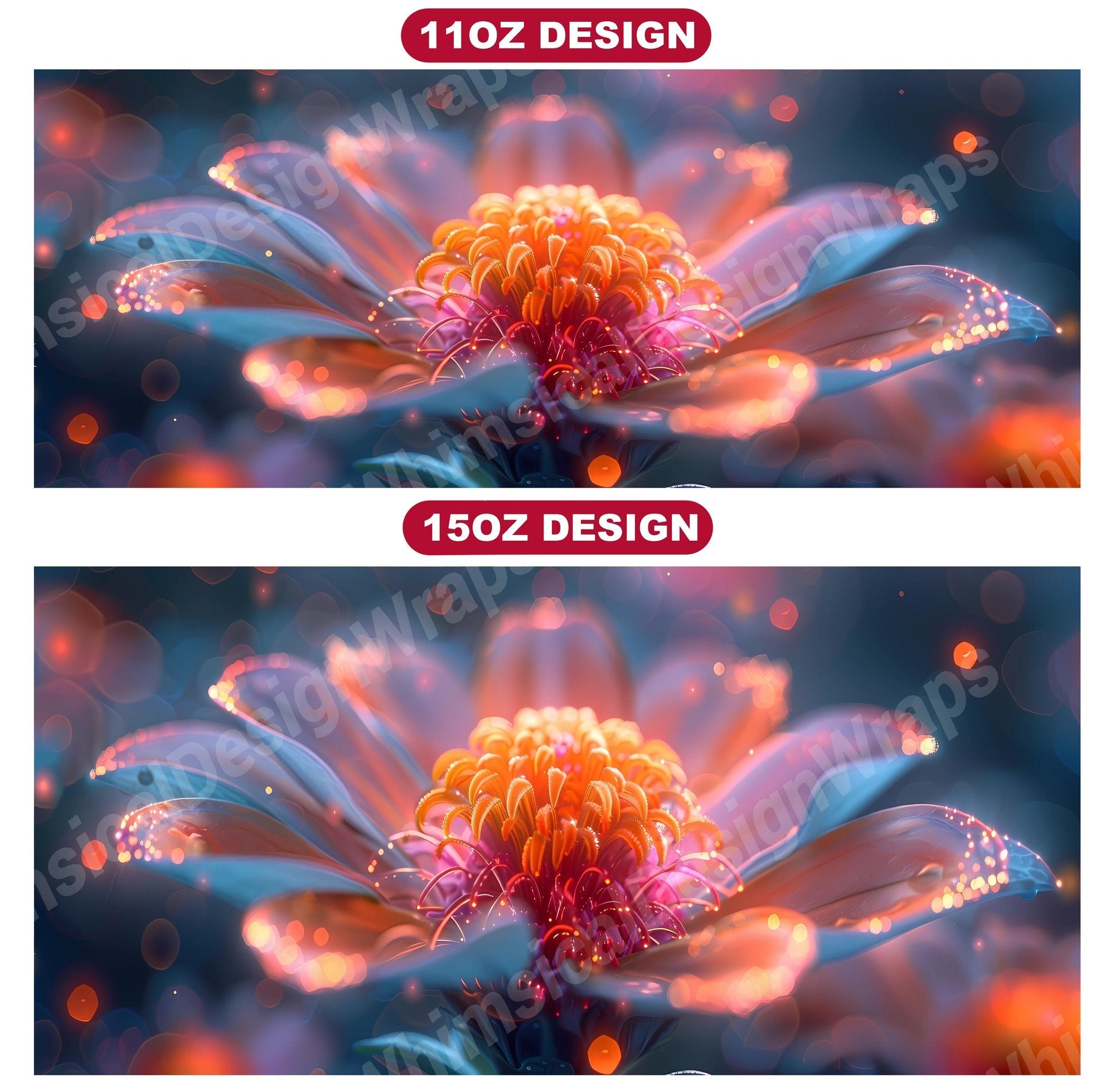 Flower Zinnias 7 Mug Wrap