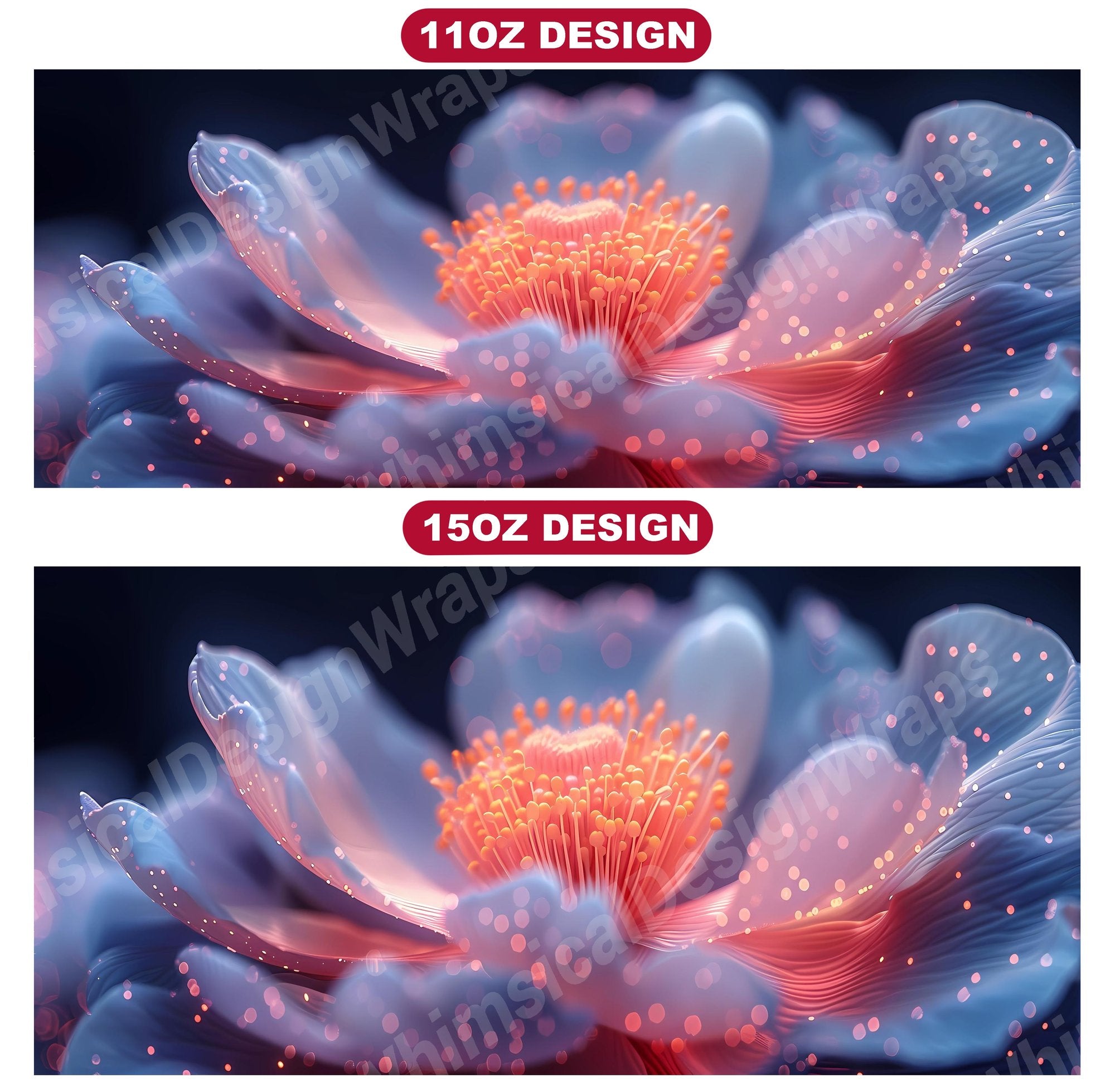 Flower Minimalist 7 Mug Wrap