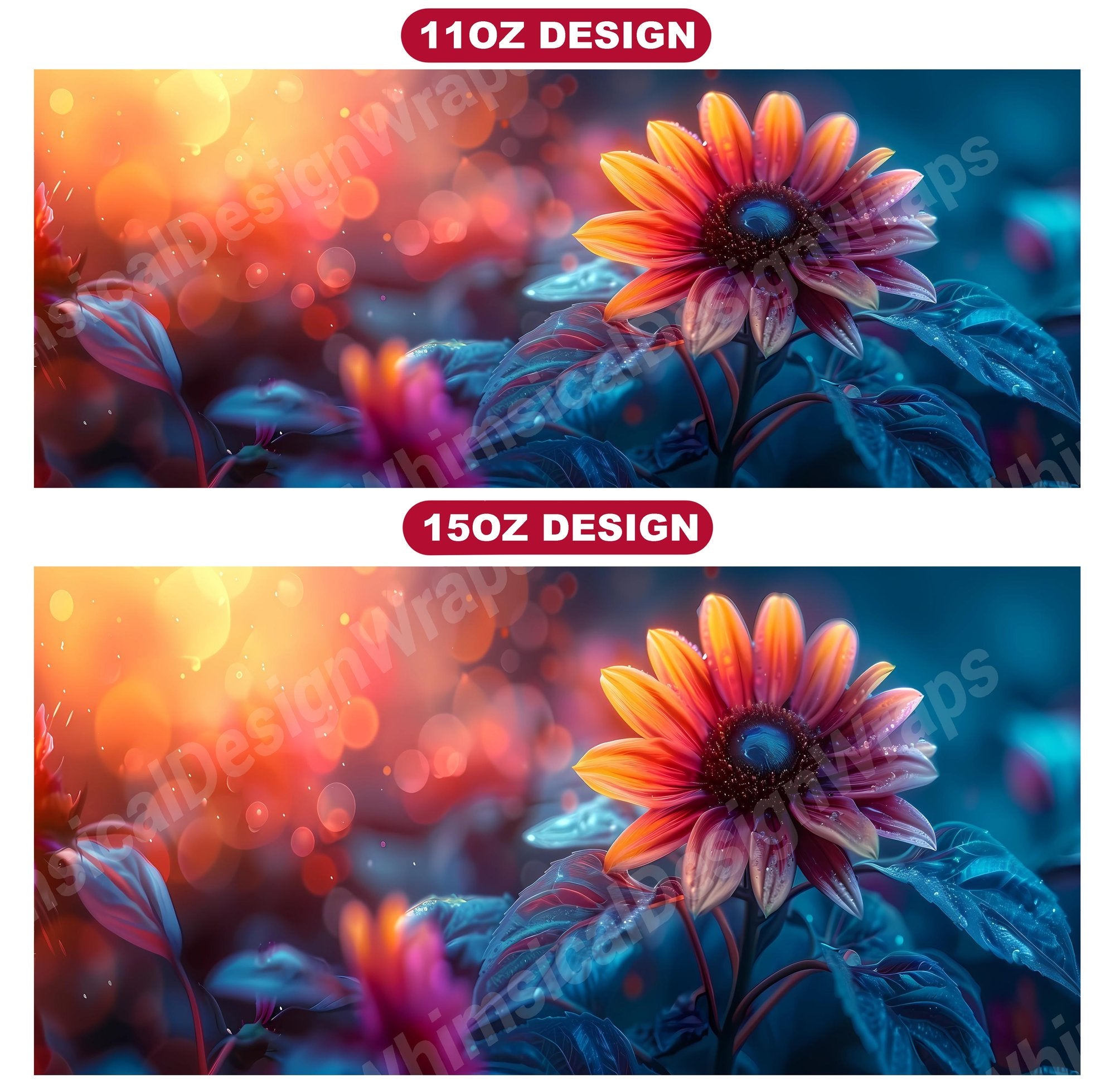 Flower Sunflowers 6 Mug Wrap