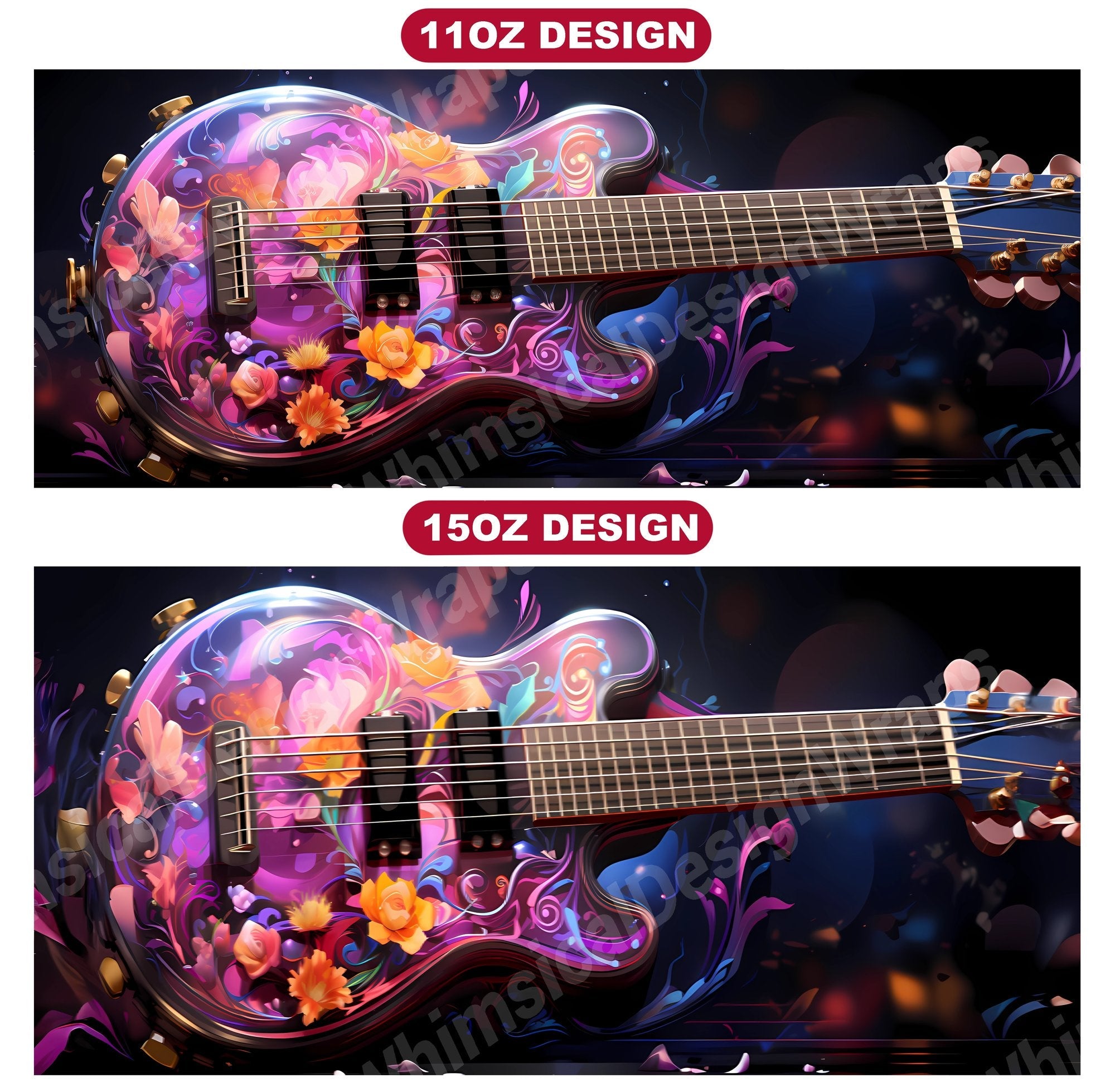Kawaii Musical 2 Mug Wrap