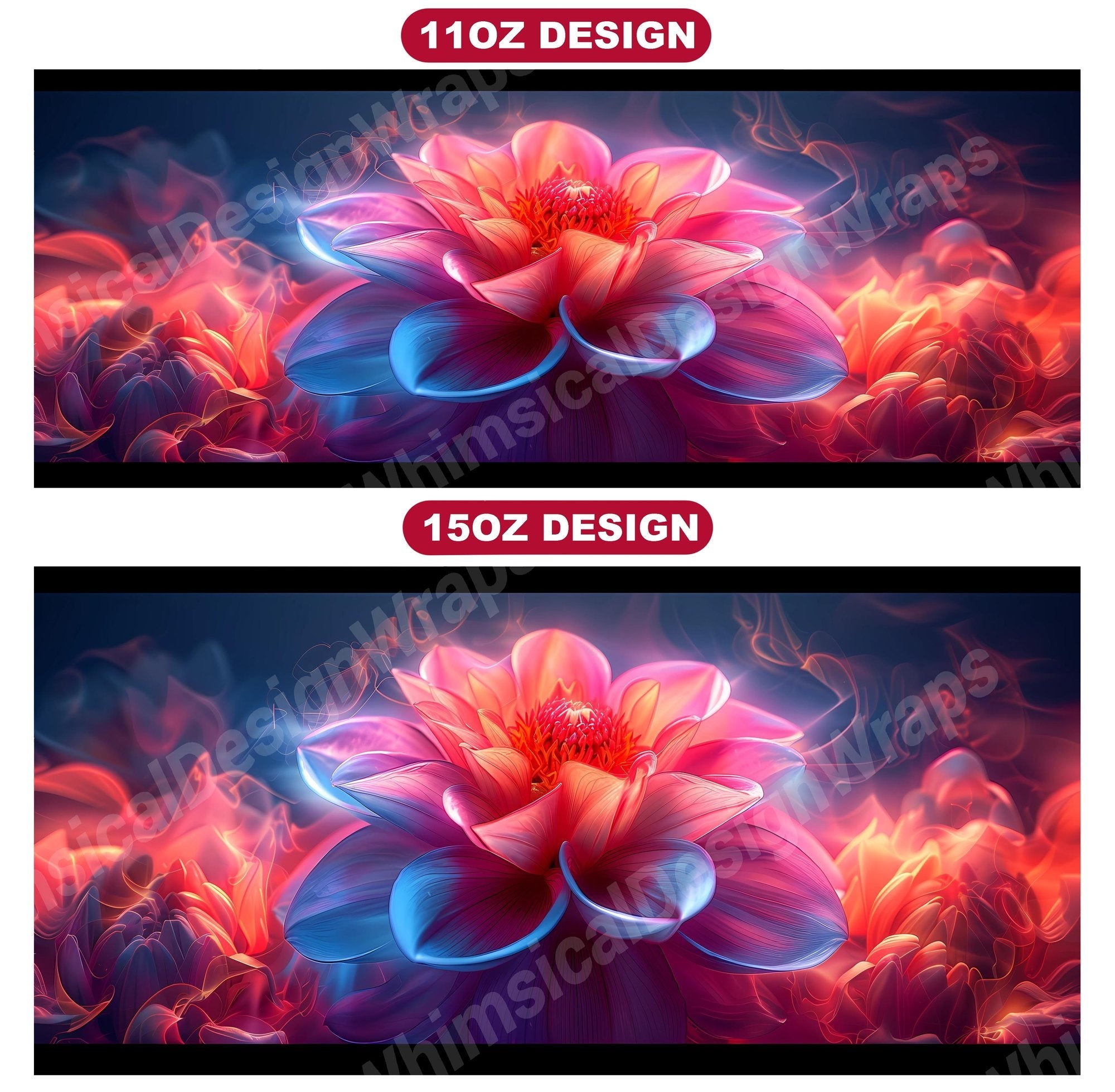 Flower Gothic 2 Mug Wrap