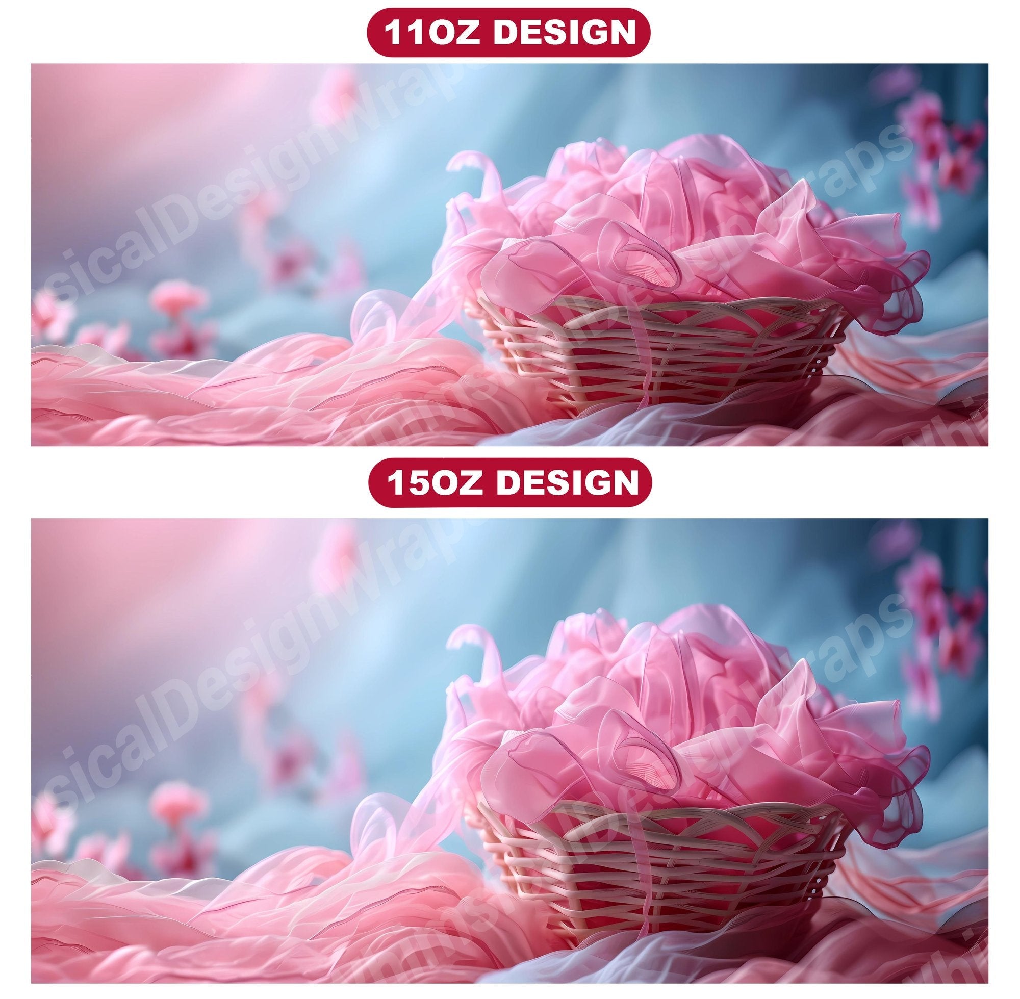 Pink Easter 2 Mug Wrap