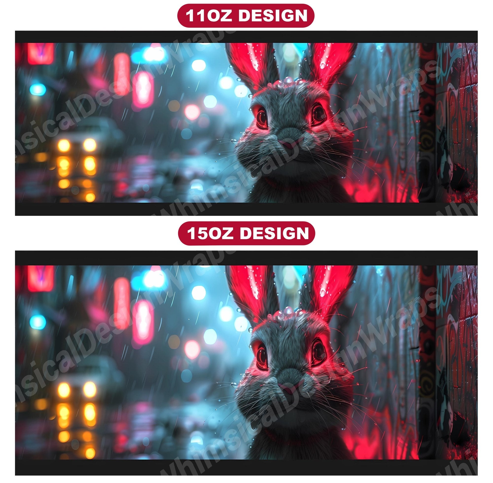 Cyberpunk Easter 5 Mug Wrap
