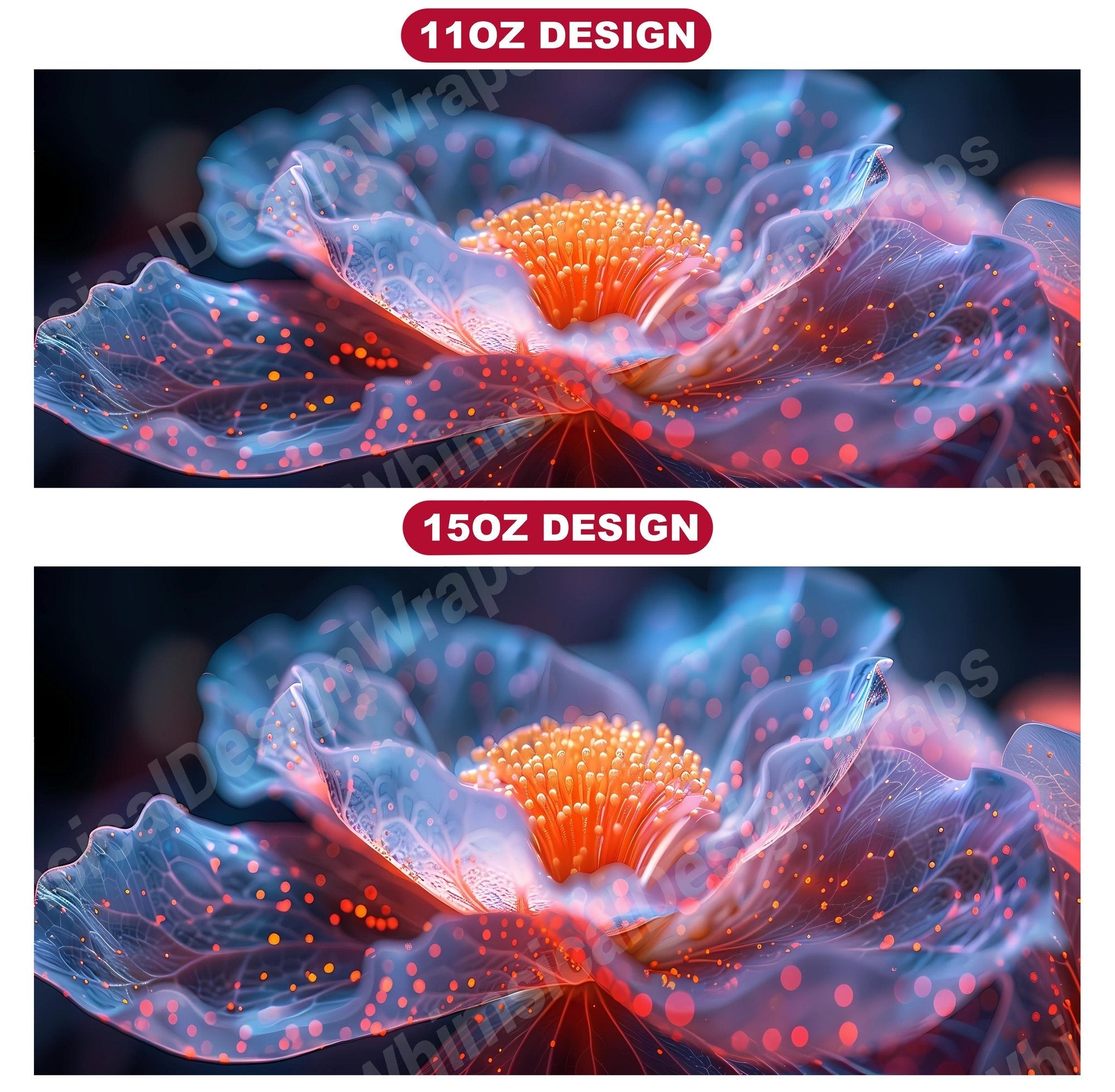 Flower Begonias 4 Mug Wrap