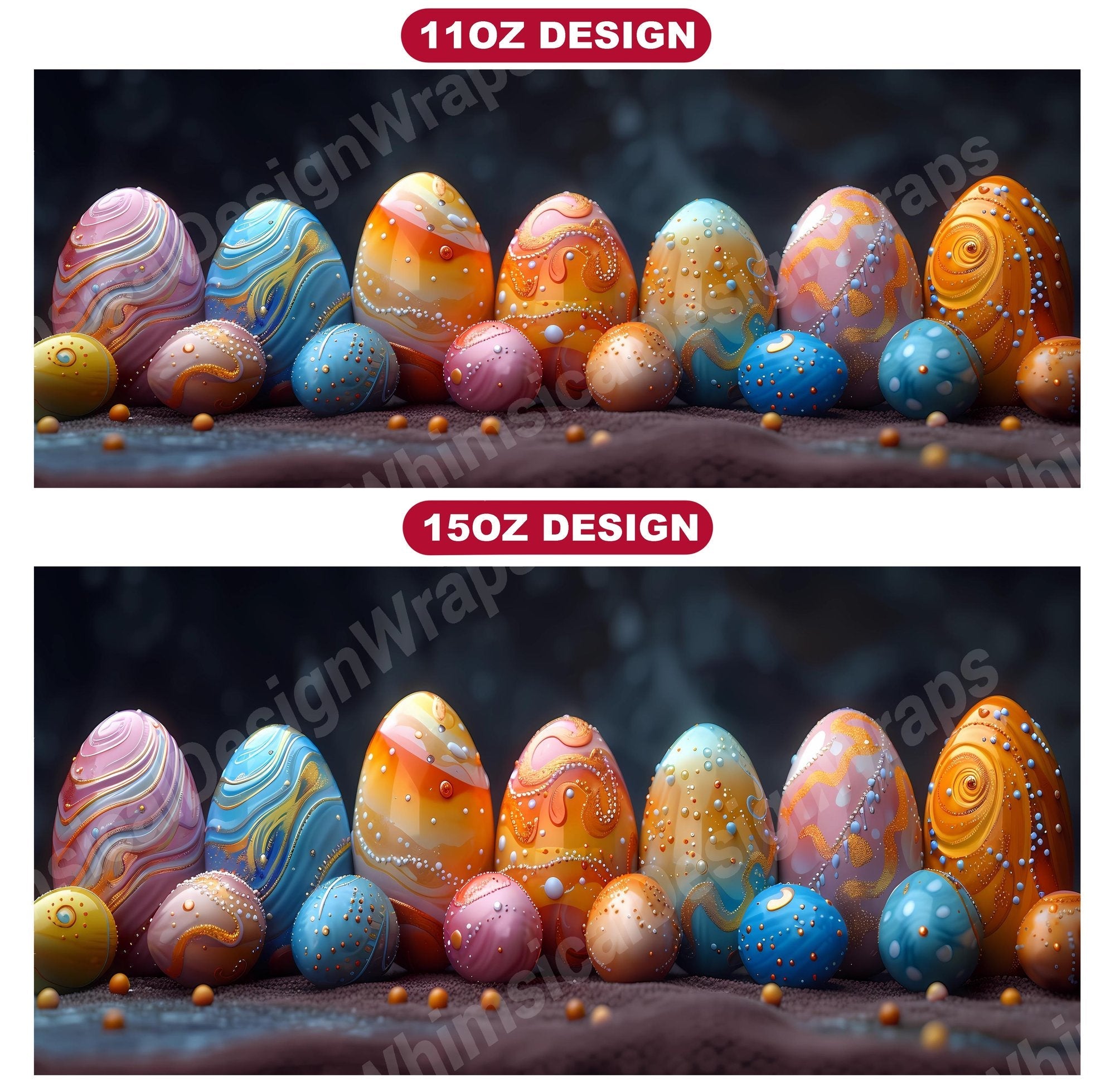 Scandinavian Easter 3 Mug Wrap